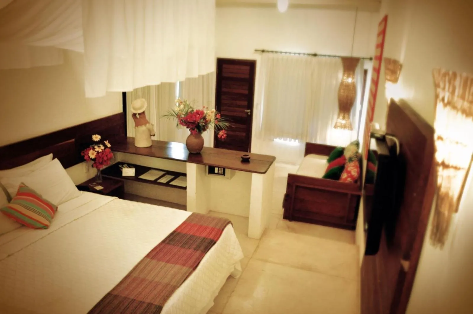 Bed in Pousada dos Ponteiros