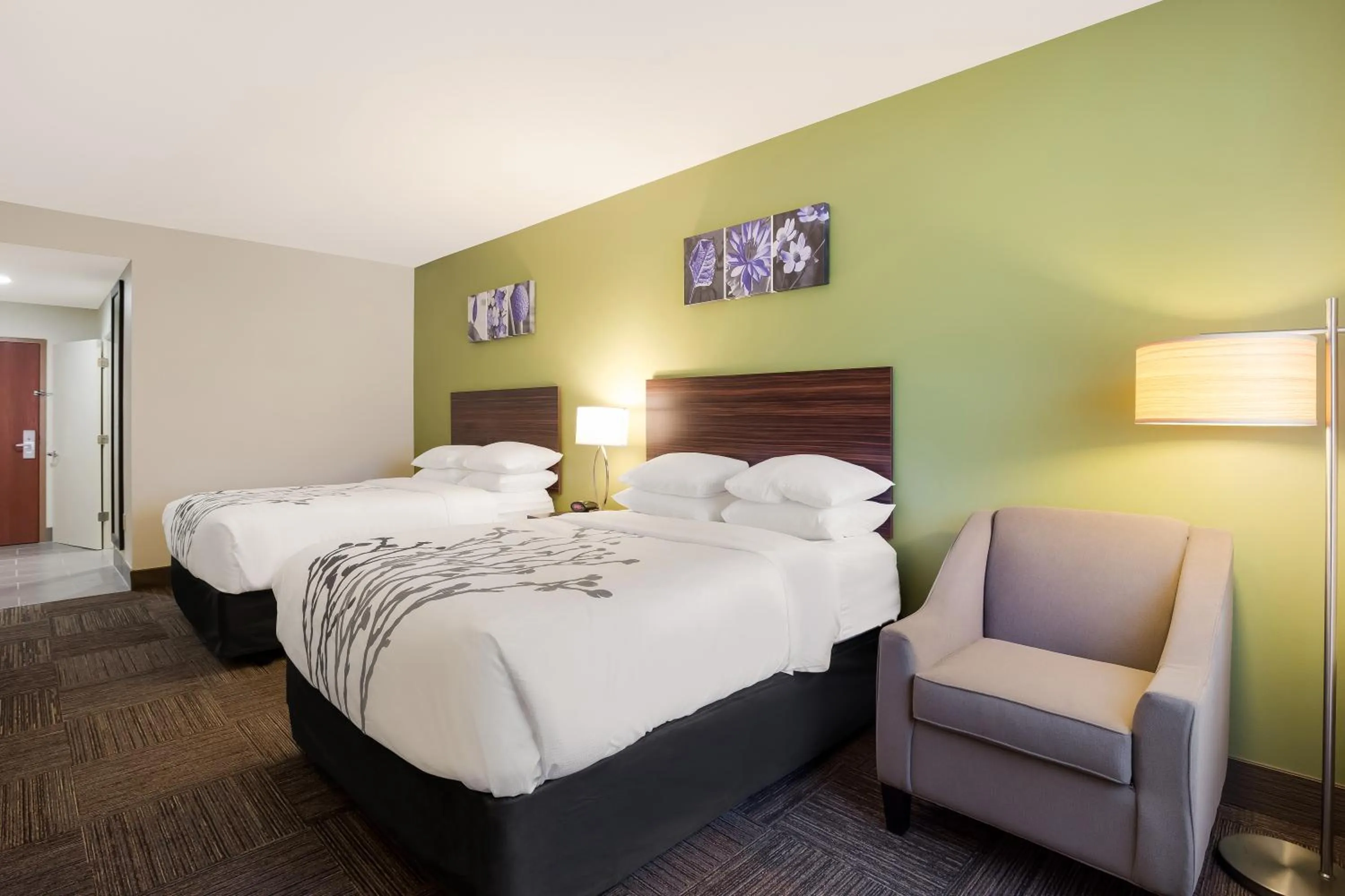 Bedroom, Bed in Sleep Inn & Suites North Mobile Saraland