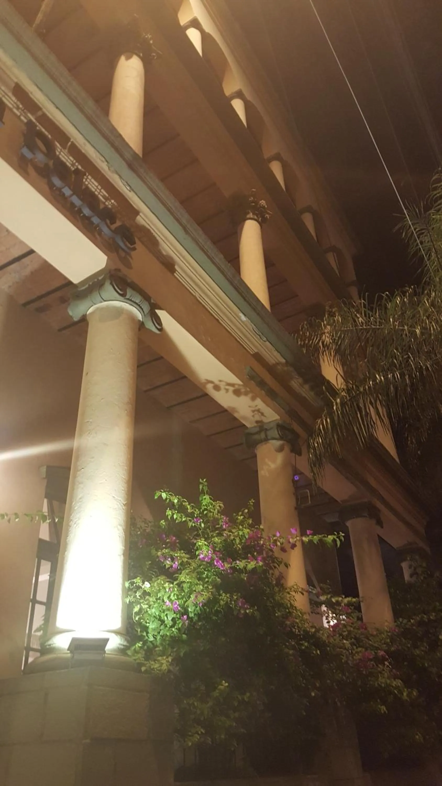 Night in Asuncion Palace