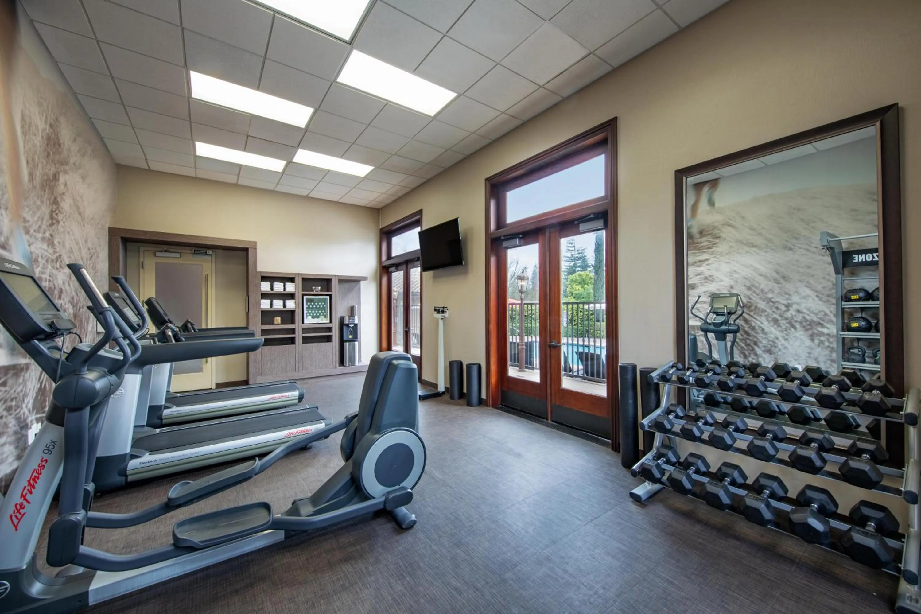Fitness centre/facilities in The Westin Sacramento Riverfront Hotel & Spa