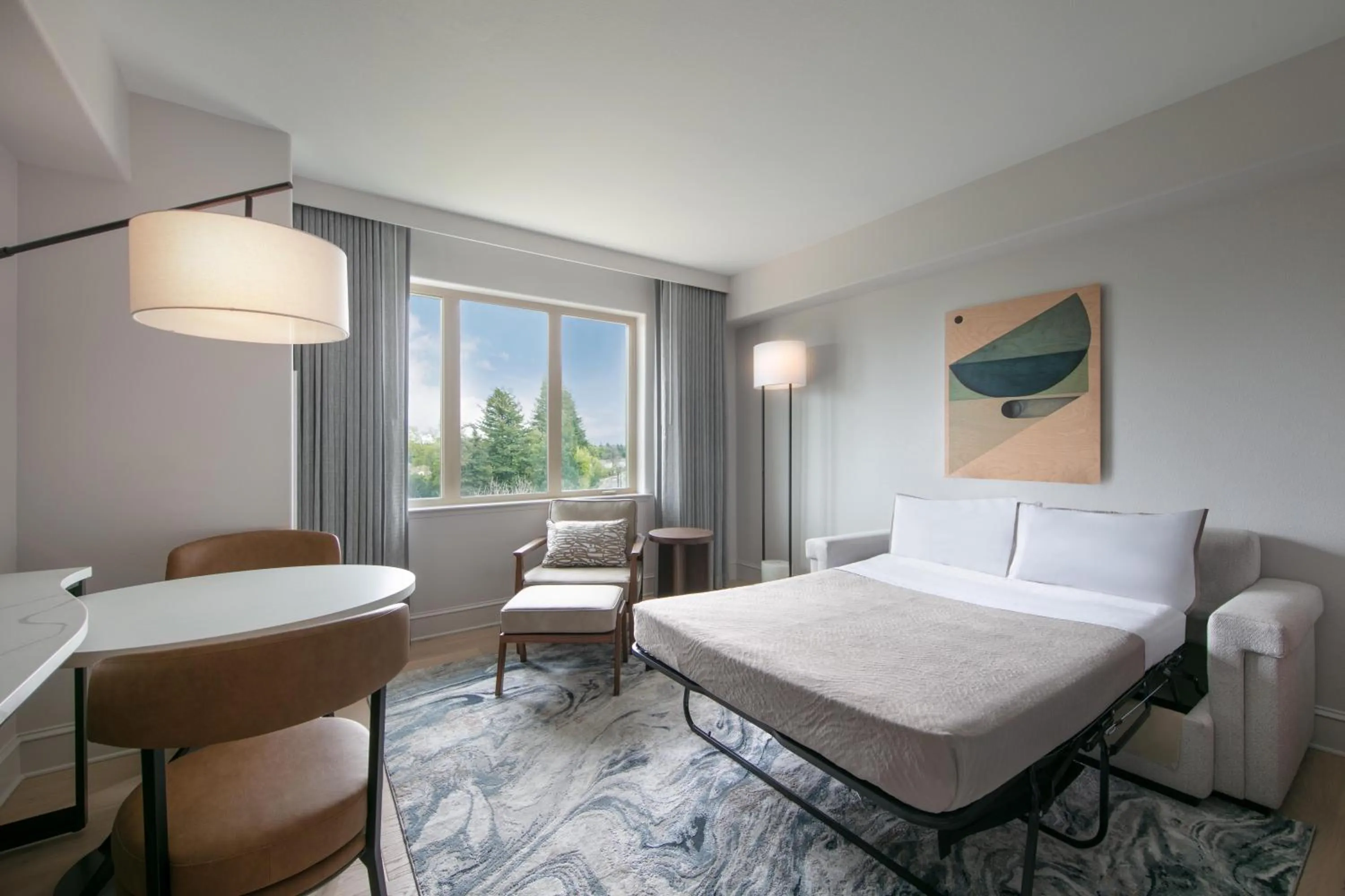 Bed in The Westin Sacramento Riverfront Hotel & Spa