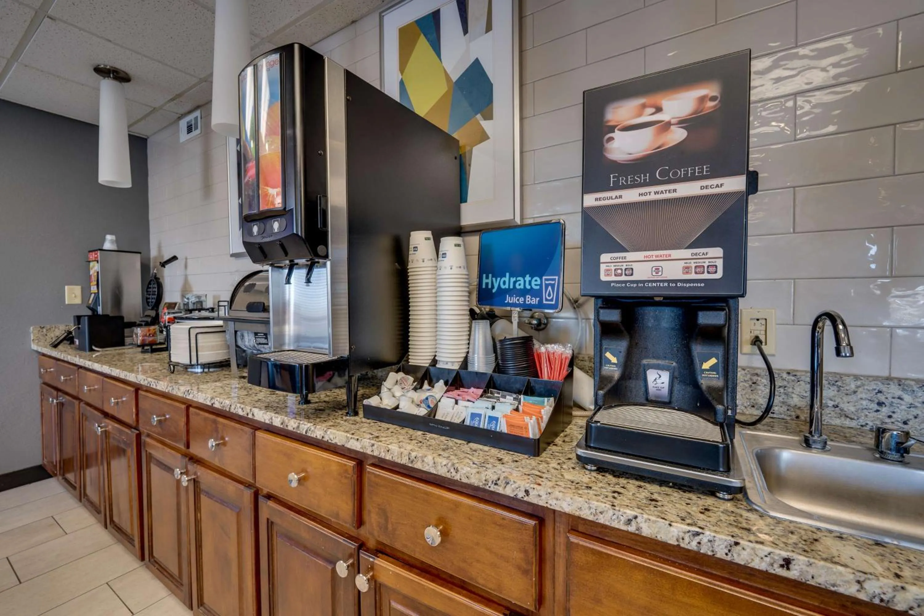 Breakfast in Best Western Somerset