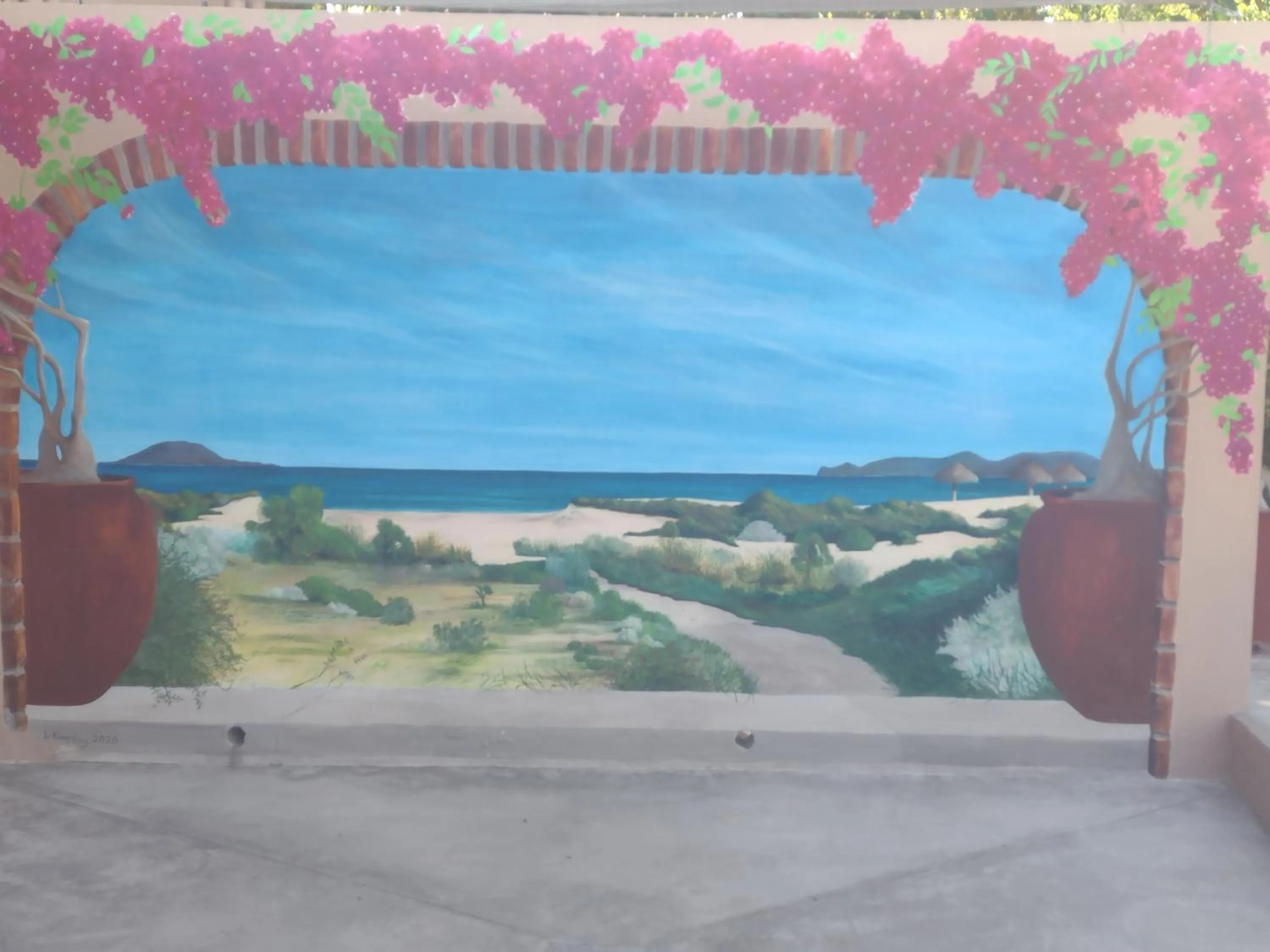 Property building in Loreto Playa Boutique Hotel