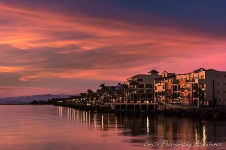 Sunset in Loreto Playa Boutique Hotel