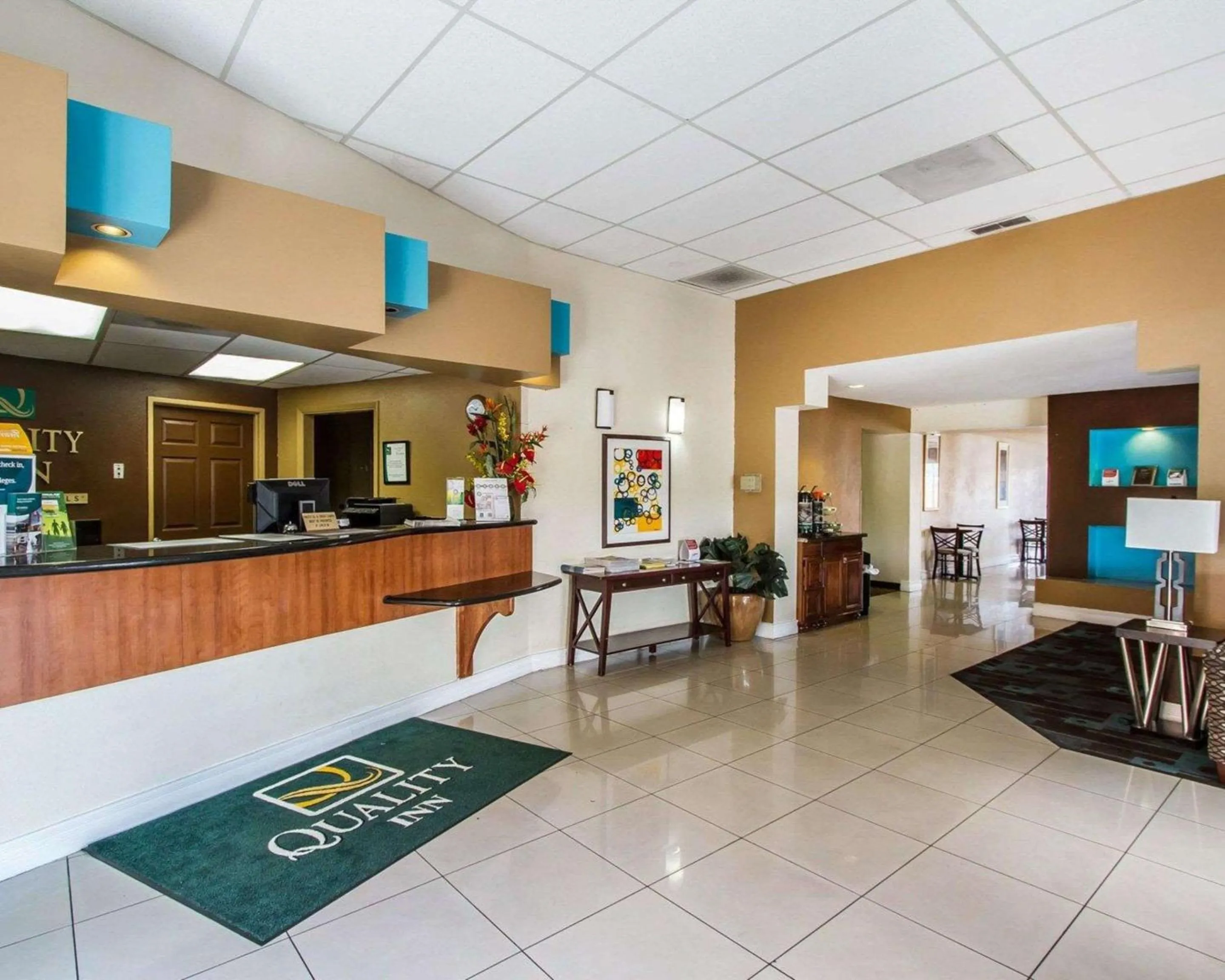 Lobby or reception in Quality Inn Tucson Downtown near Convention Center