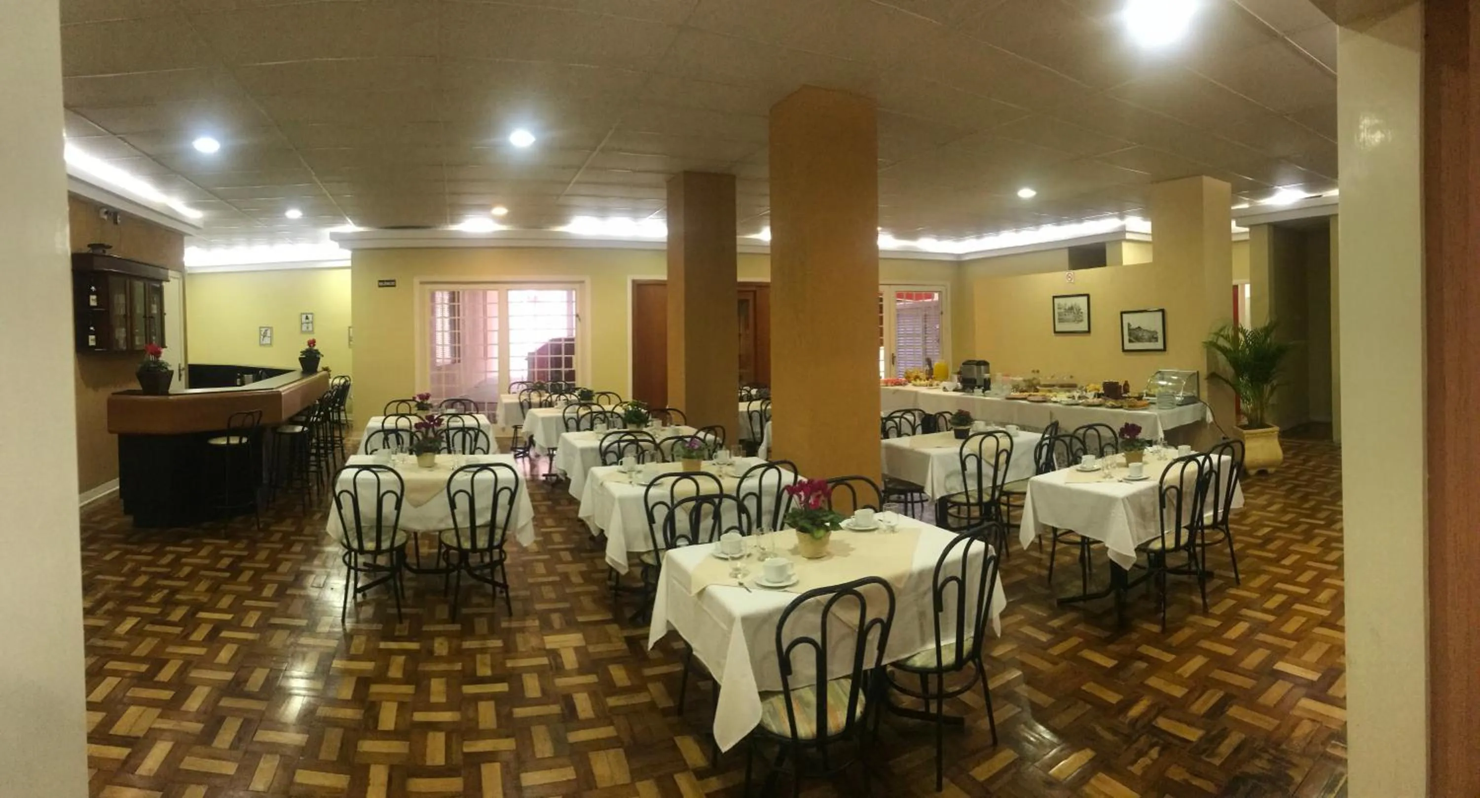 Restaurant/places to eat in Hotel Platanus