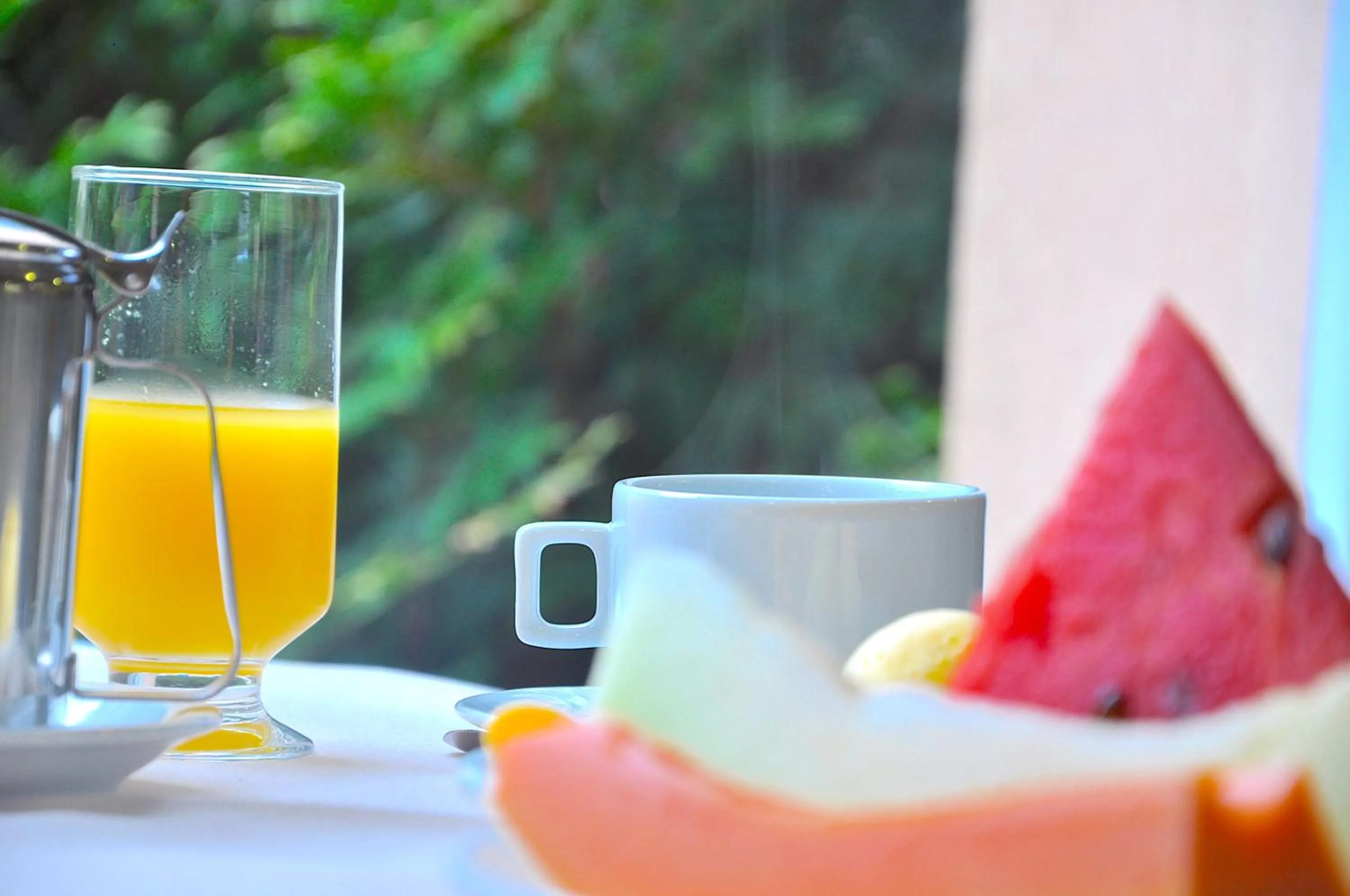 Breakfast in Hotel Platanus