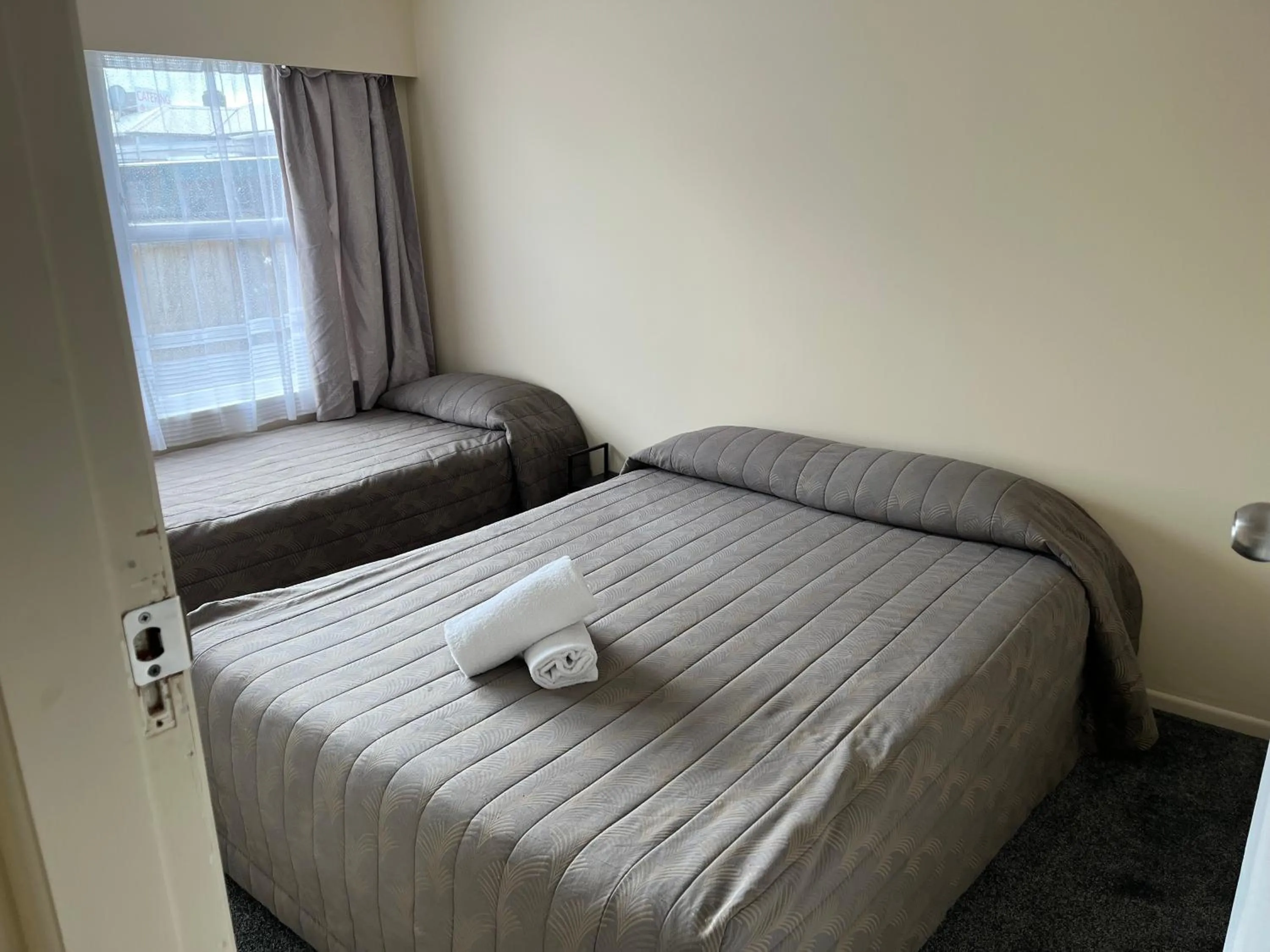 Bed in Classic Motel