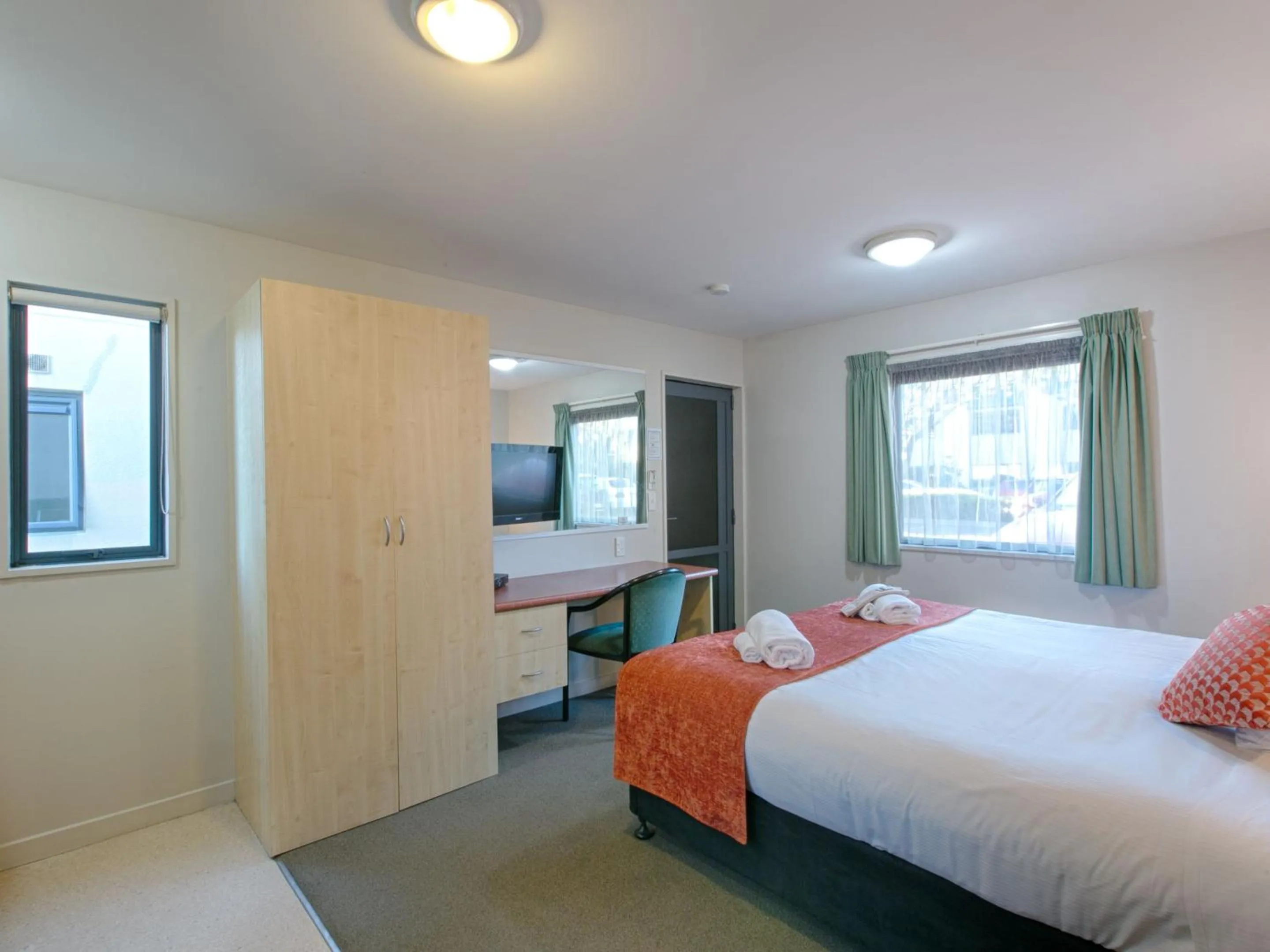 Bed in Bella Vista Motel Blenheim