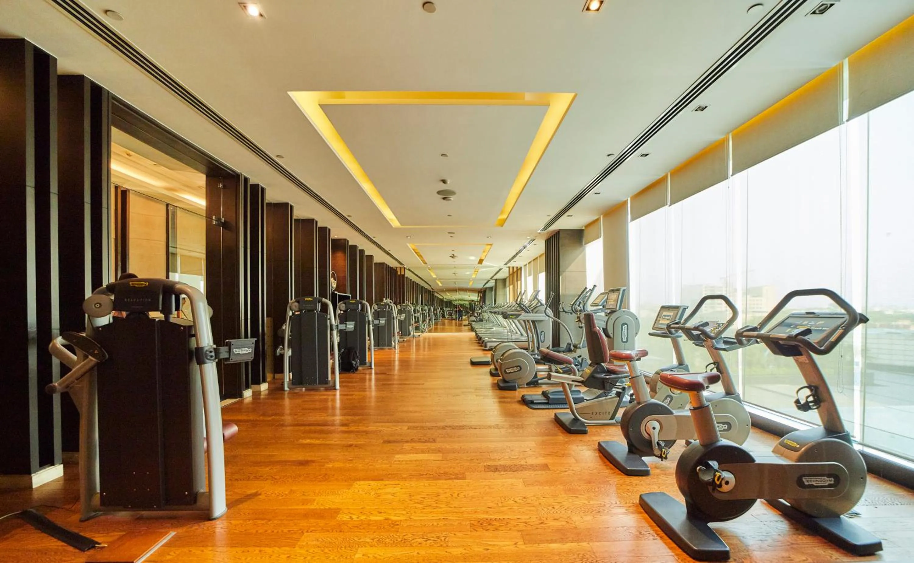 Fitness centre/facilities in Crowne Plaza New Delhi Rohini by IHG