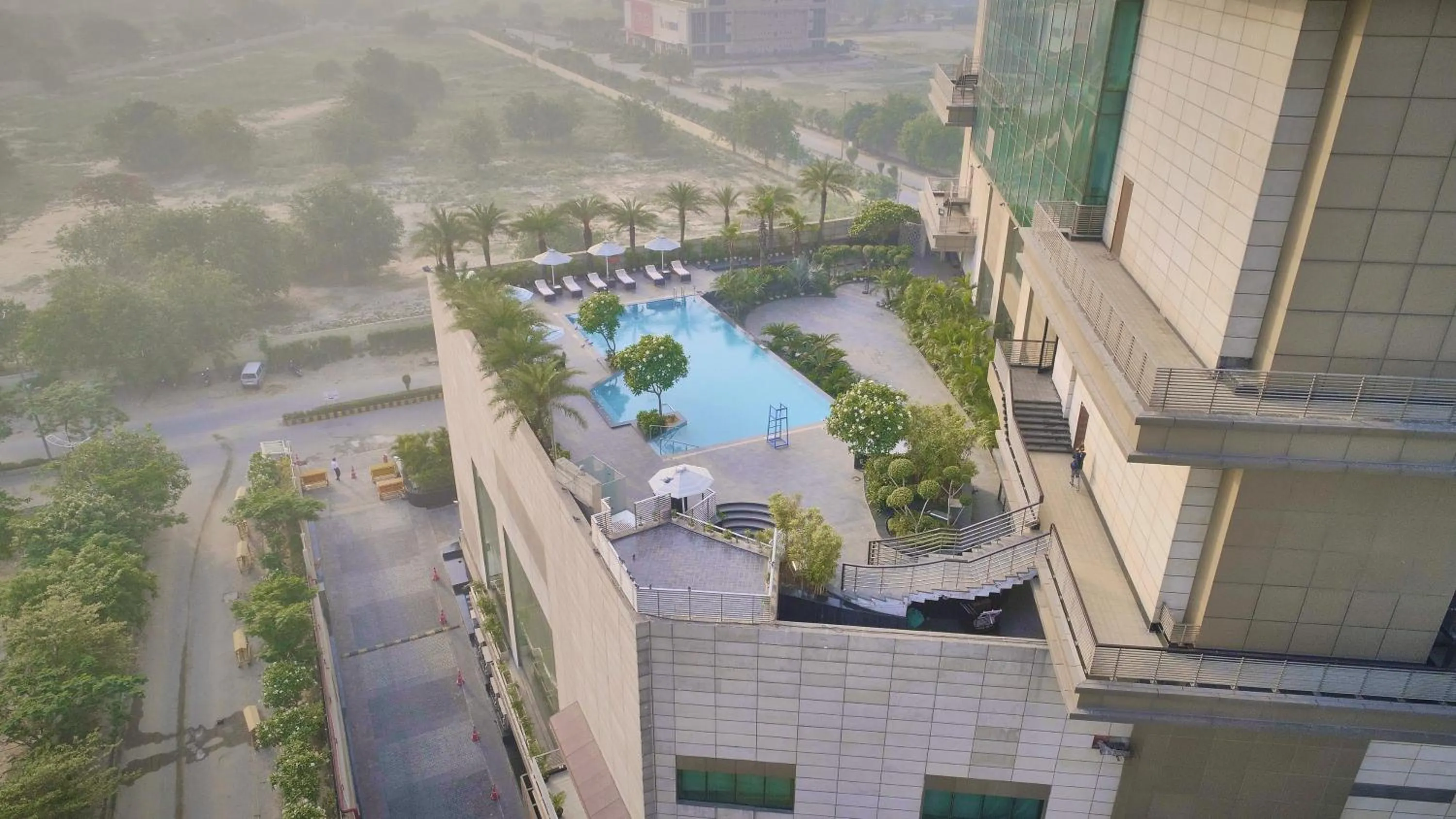 Bird's eye view in Crowne Plaza New Delhi Rohini by IHG
