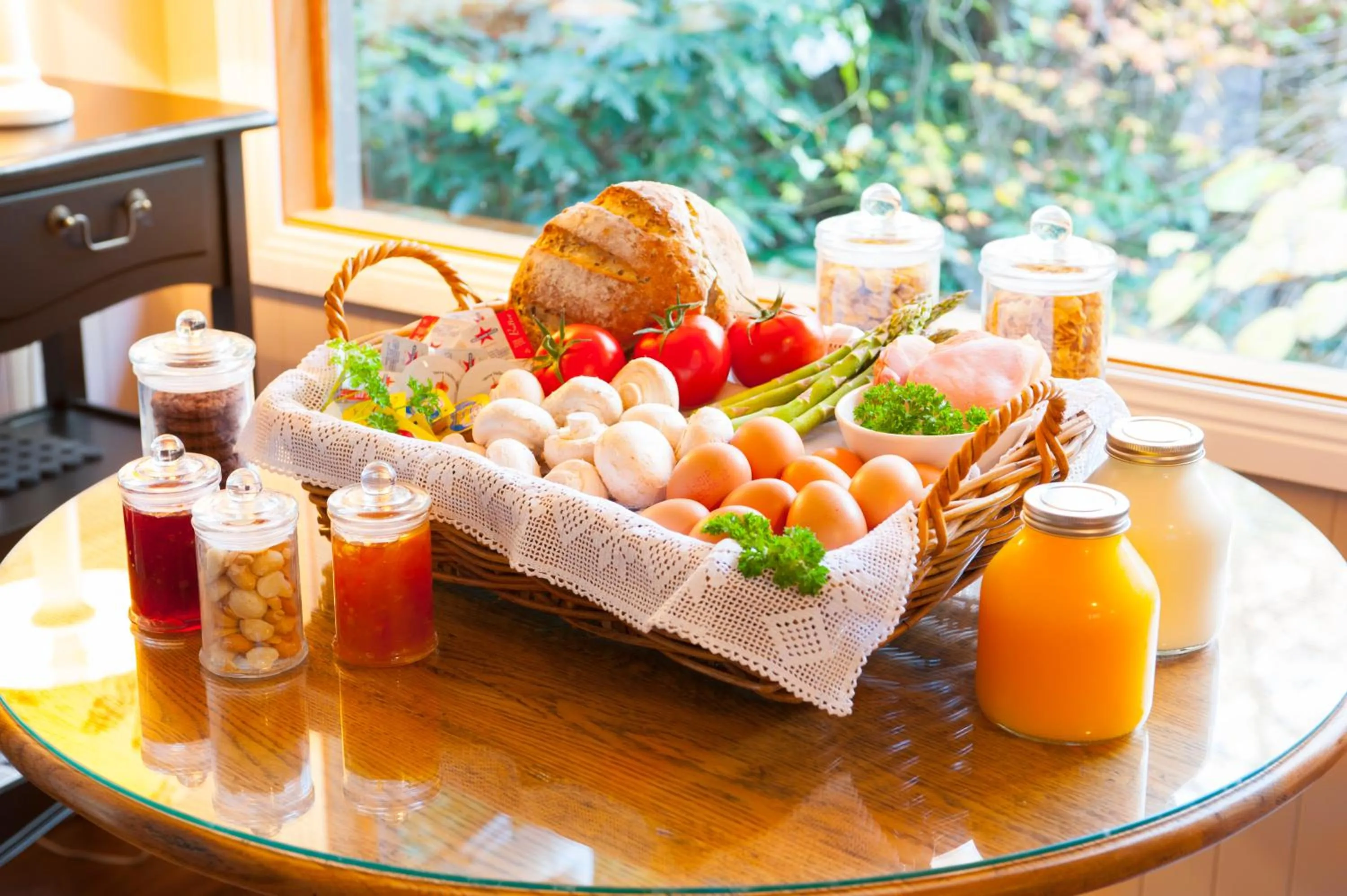 Food close-up in Clarendon Cottages