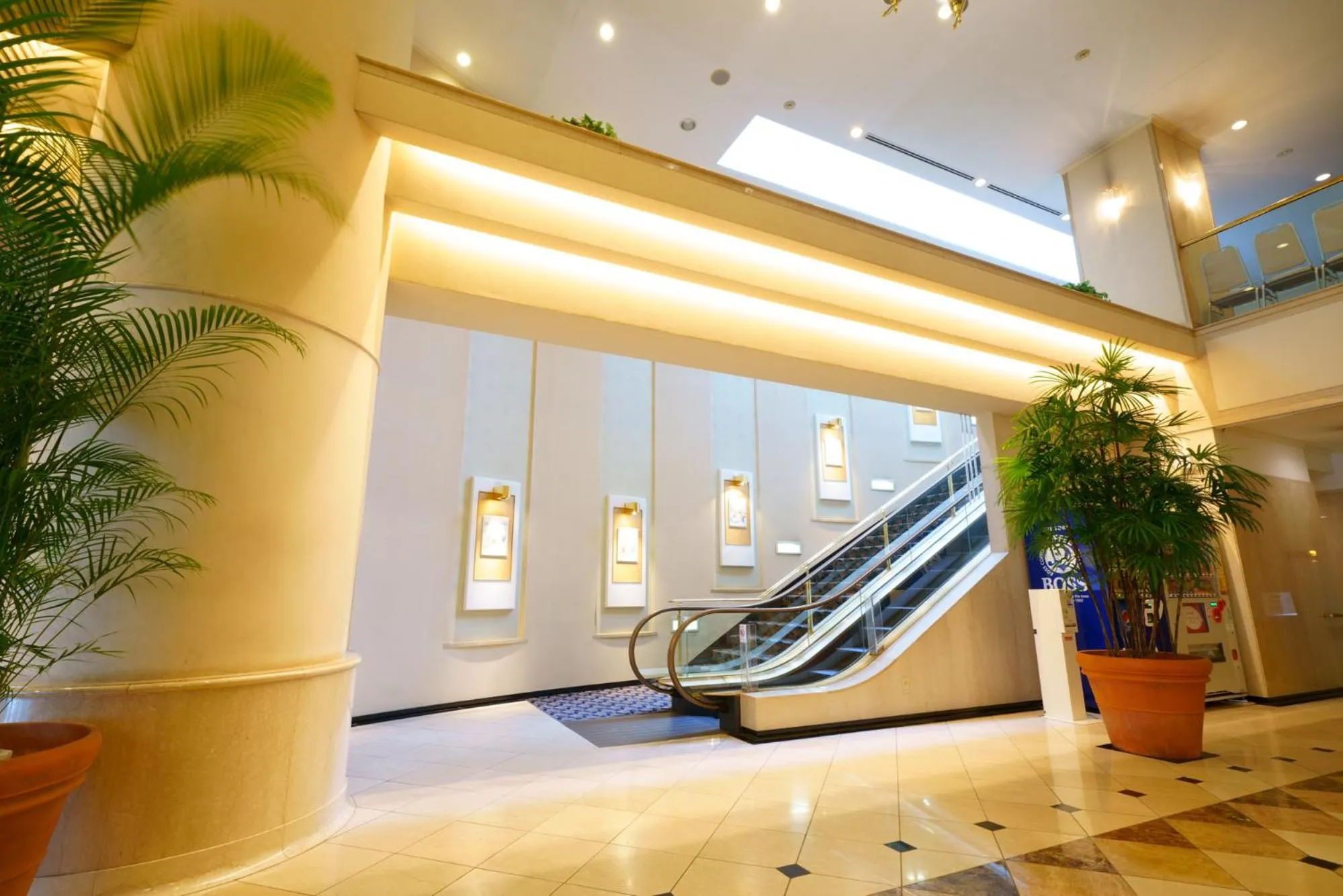 Lobby or reception in Sasebo Washington Hotel