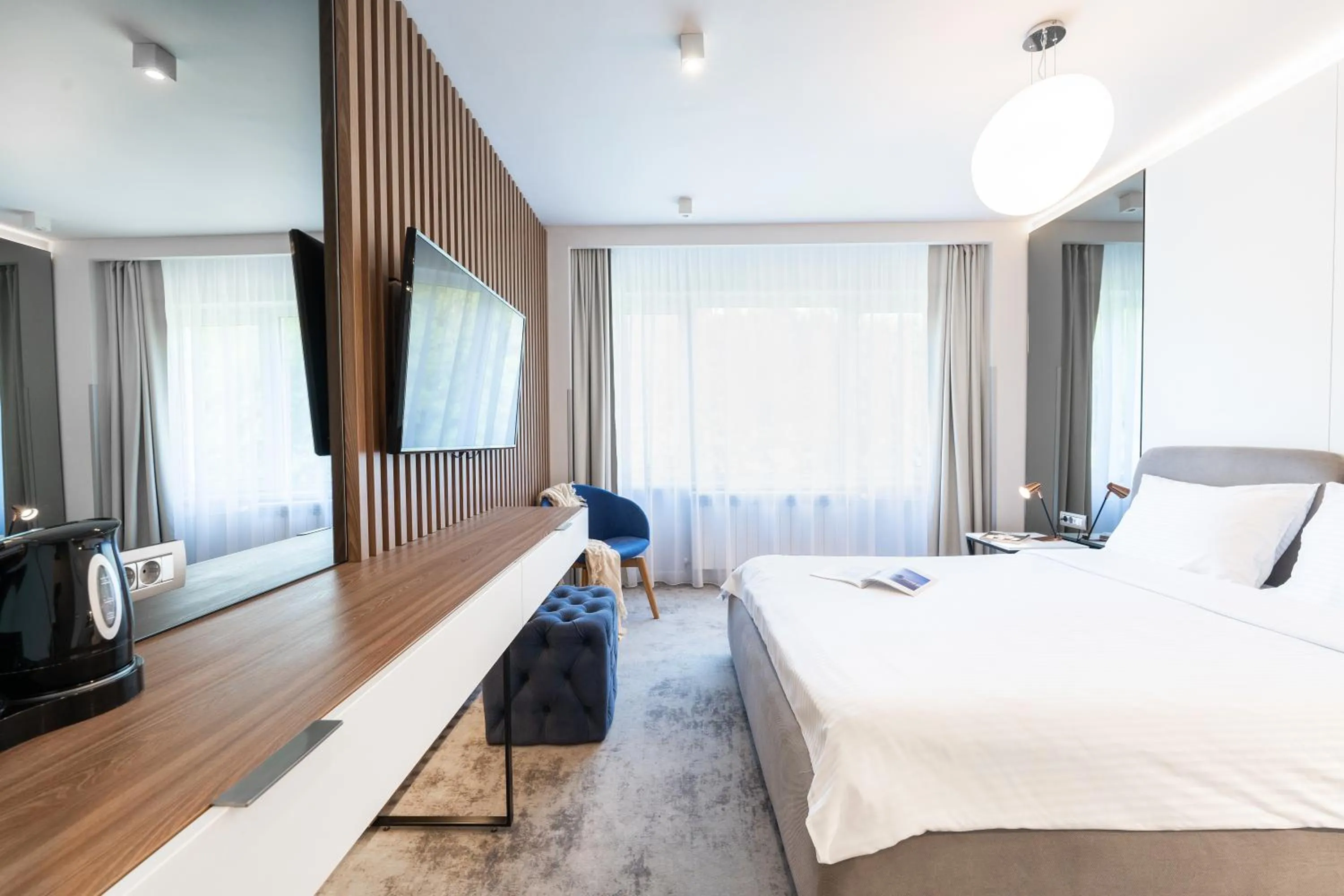 Bedroom, Bed in Hotel Sinaia