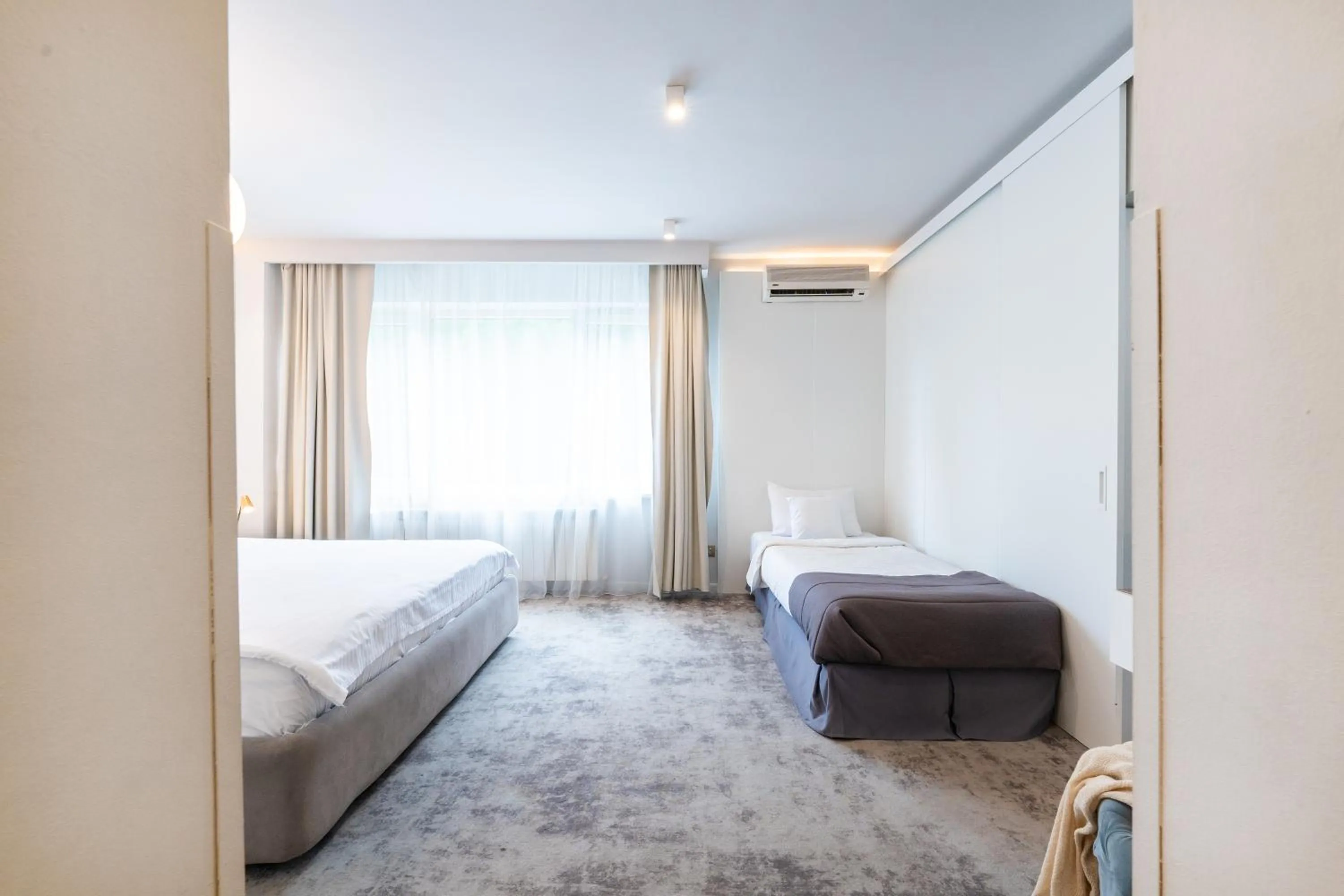 Bedroom, Bed in Hotel Sinaia