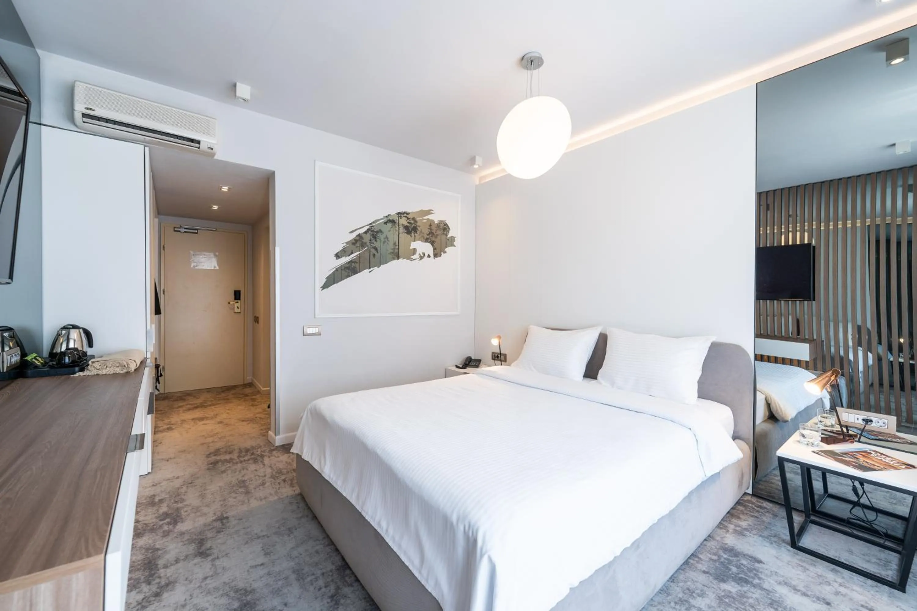 Deluxe Double Room with Balcony and Spa Access in Hotel Sinaia