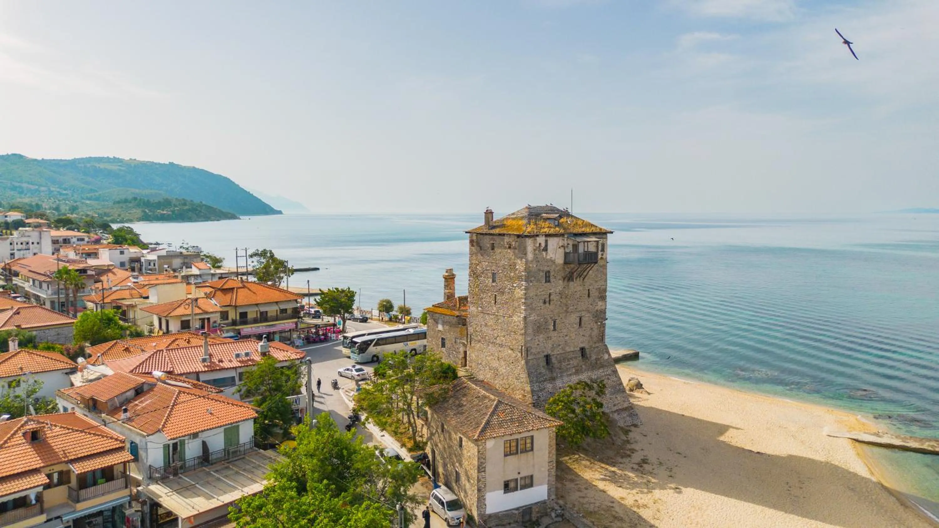 Property building in Athos Guest House Pansion