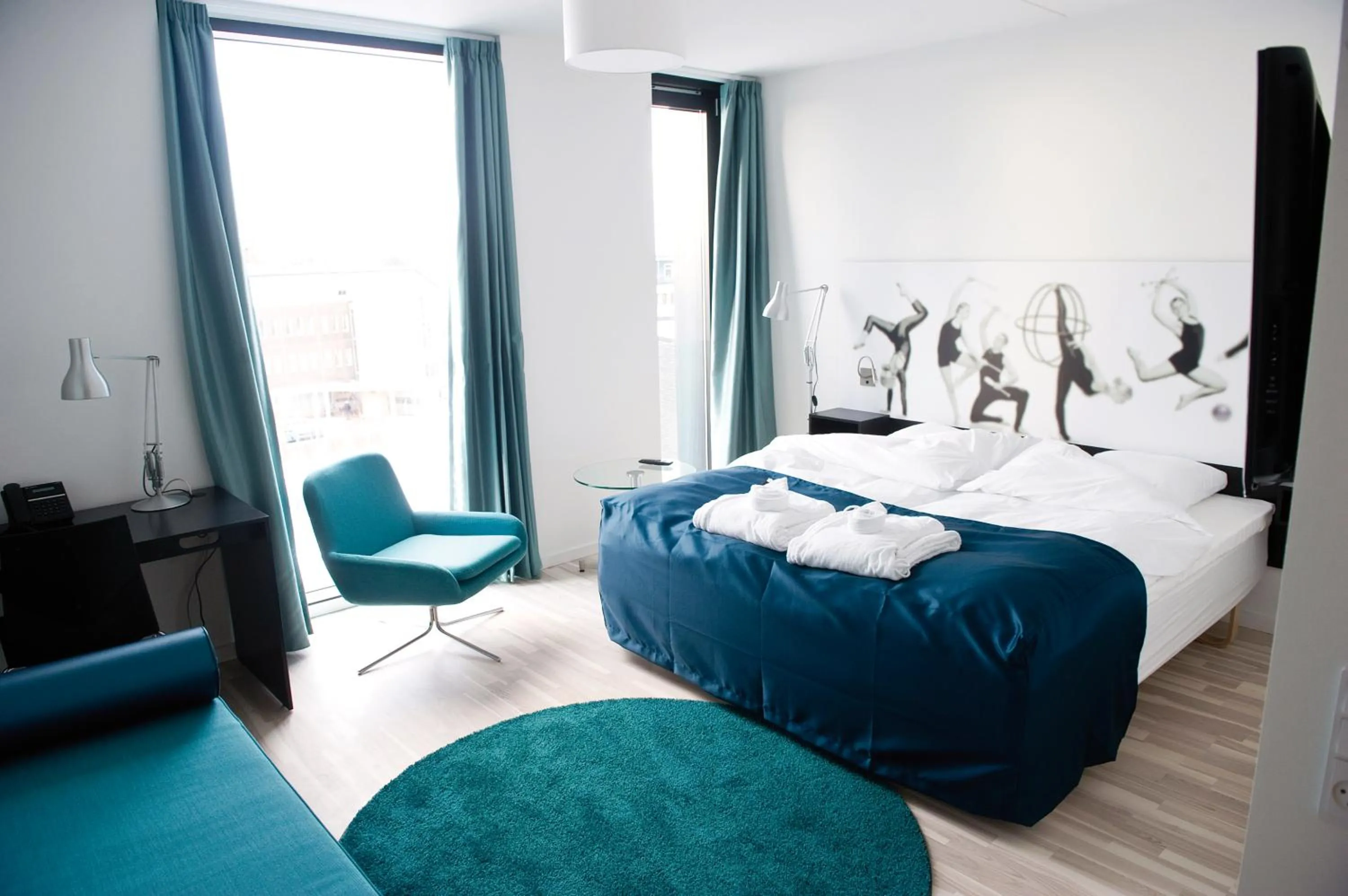 Bed in Hotel DGI-Huset Herning