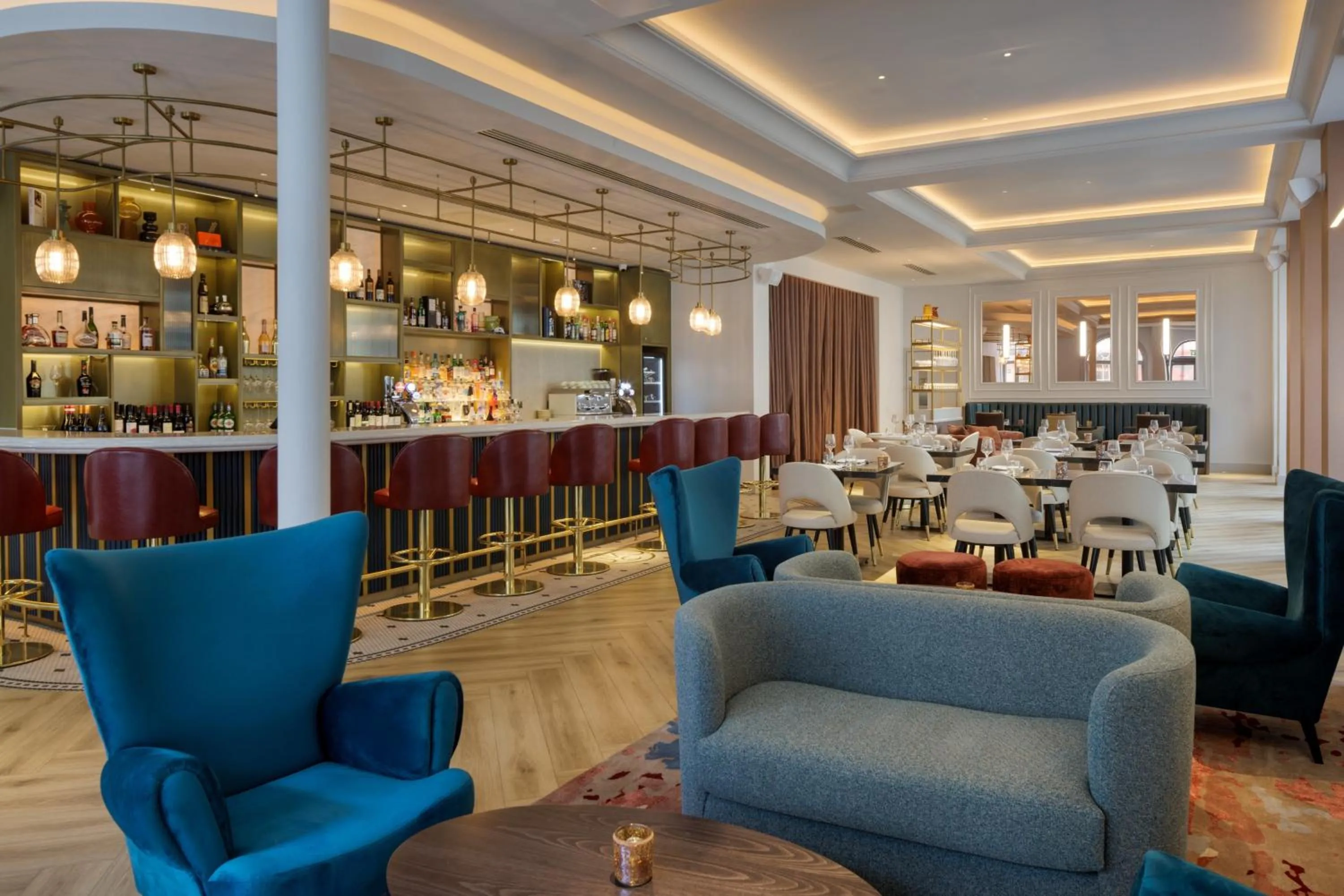 Restaurant/places to eat in The Memoir Club, formerly Ambassadors Bloomsbury