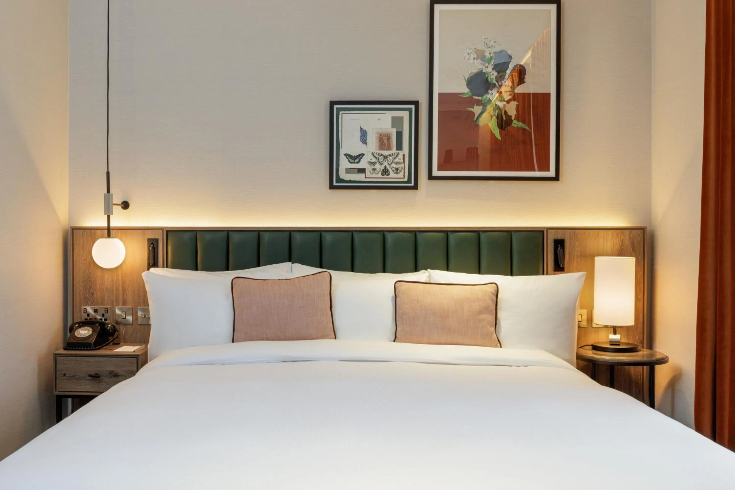 Bed in The Memoir Club, formerly Ambassadors Bloomsbury