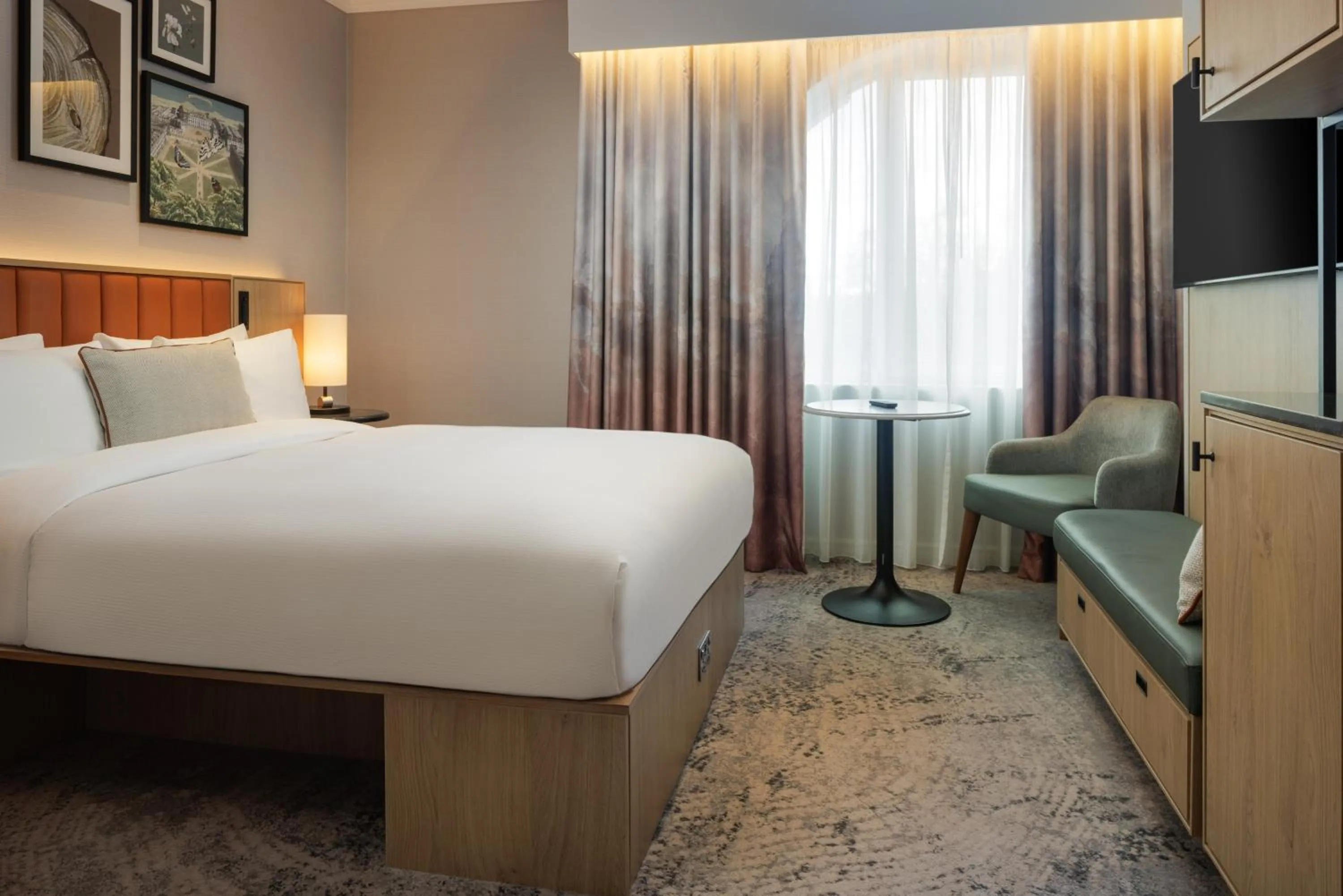 Bed in The Memoir Club, formerly Ambassadors Bloomsbury