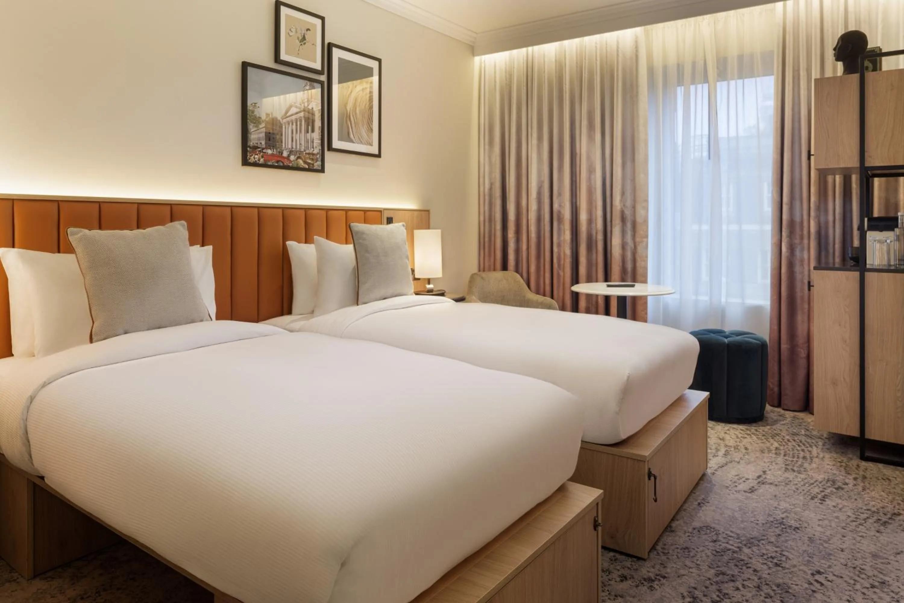 Photo of the whole room, Bed in The Memoir Club, formerly Ambassadors Bloomsbury