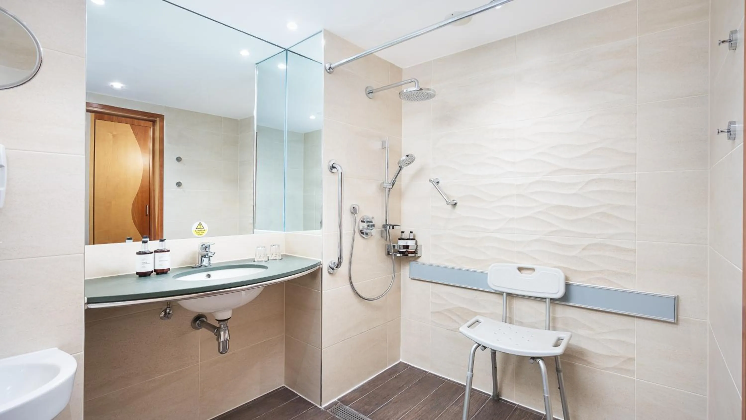 Bathroom in voco St. David's Cardiff by IHG