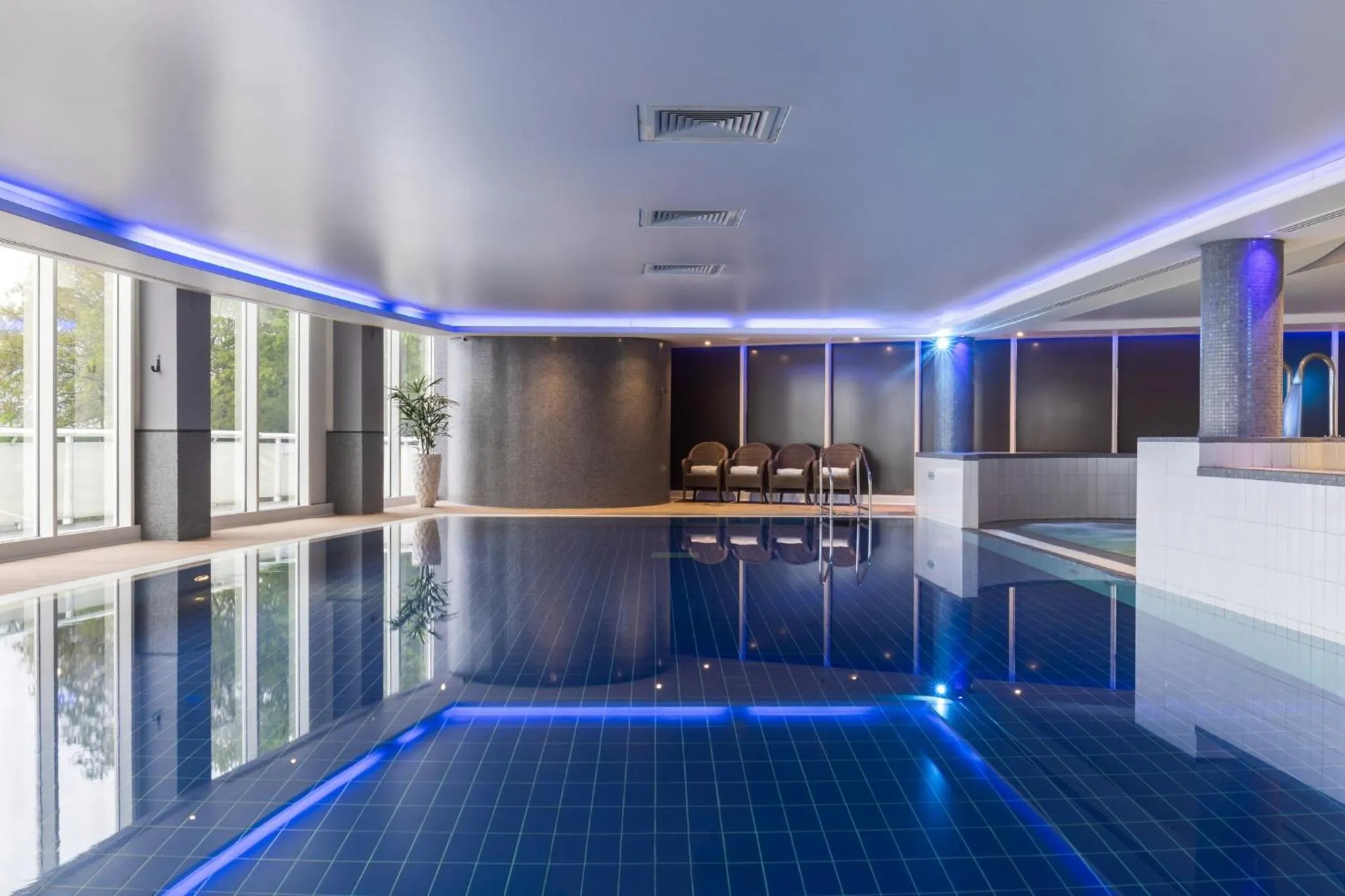Swimming pool in voco St. David's Cardiff by IHG