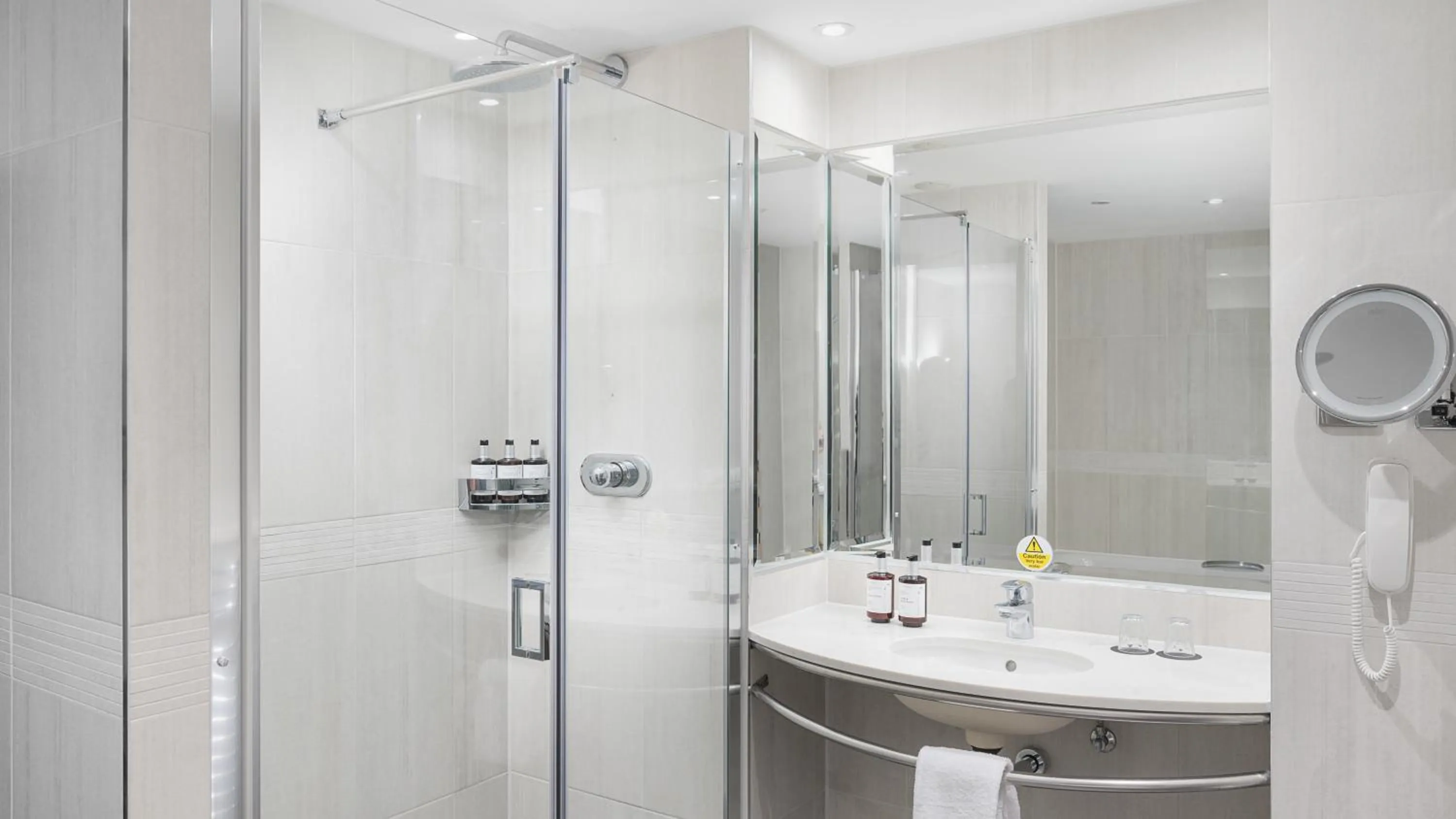 Bathroom in voco St. David's Cardiff by IHG