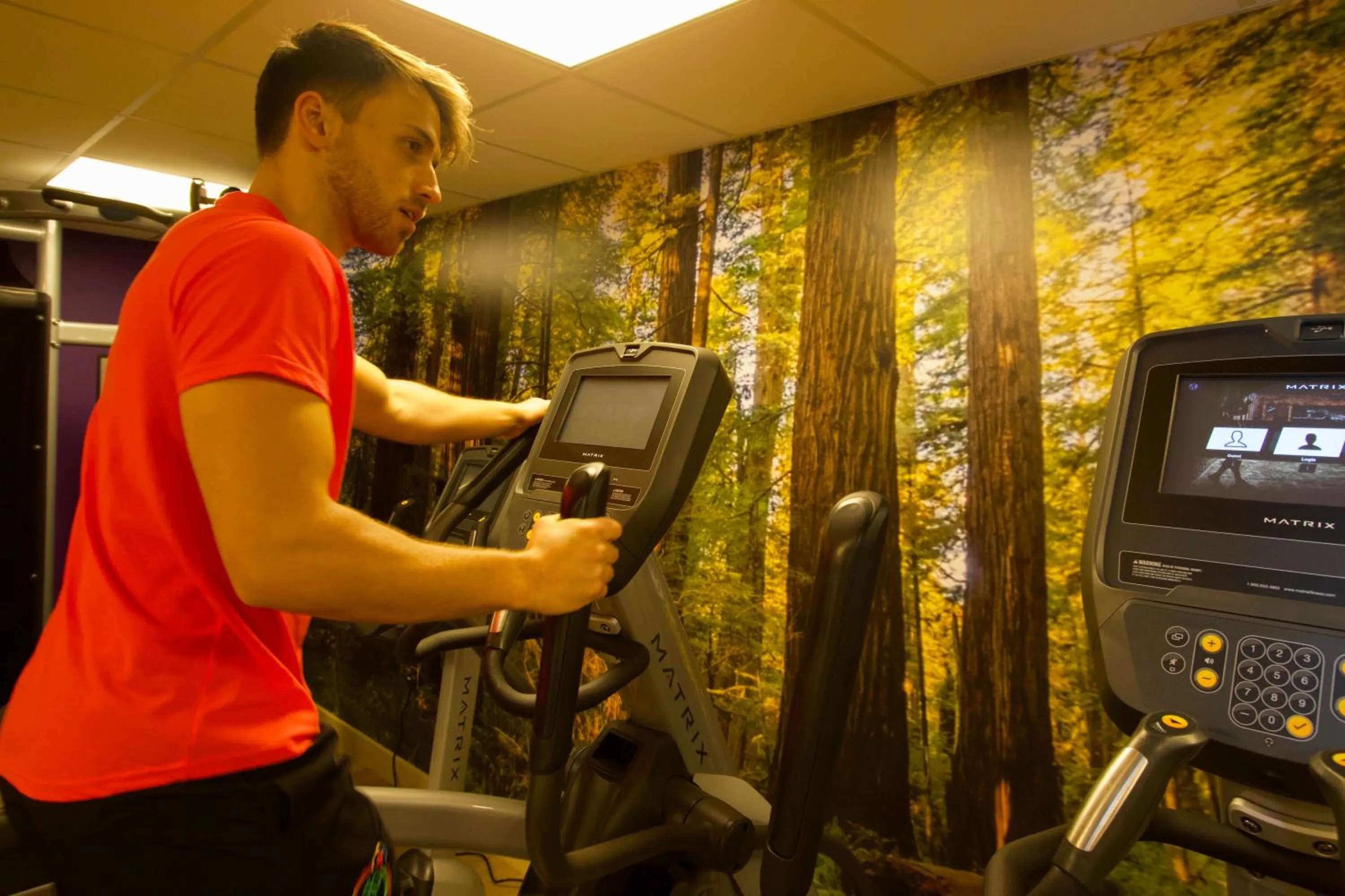 Fitness centre/facilities in Drimsynie Estate Hotel