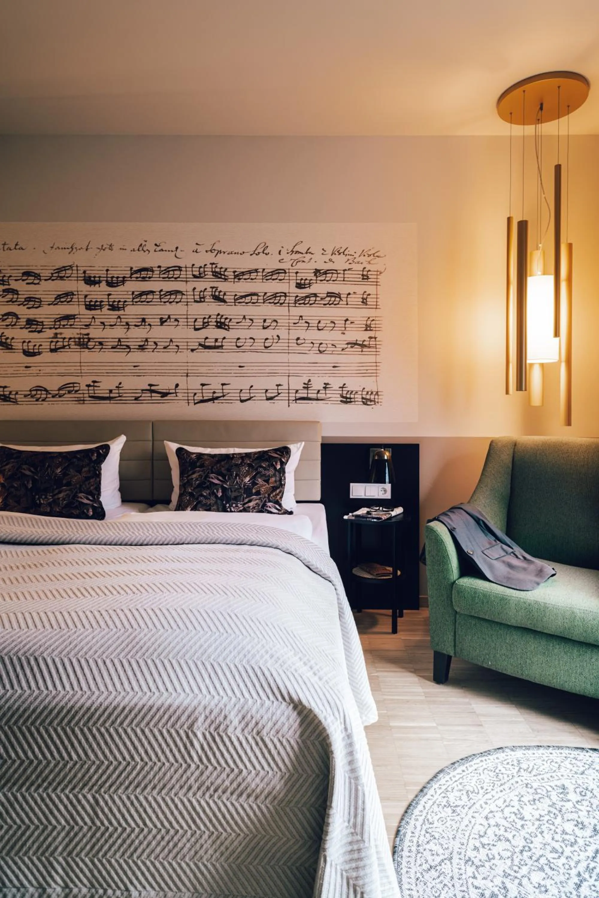 Bed in Townhouse Leipzig