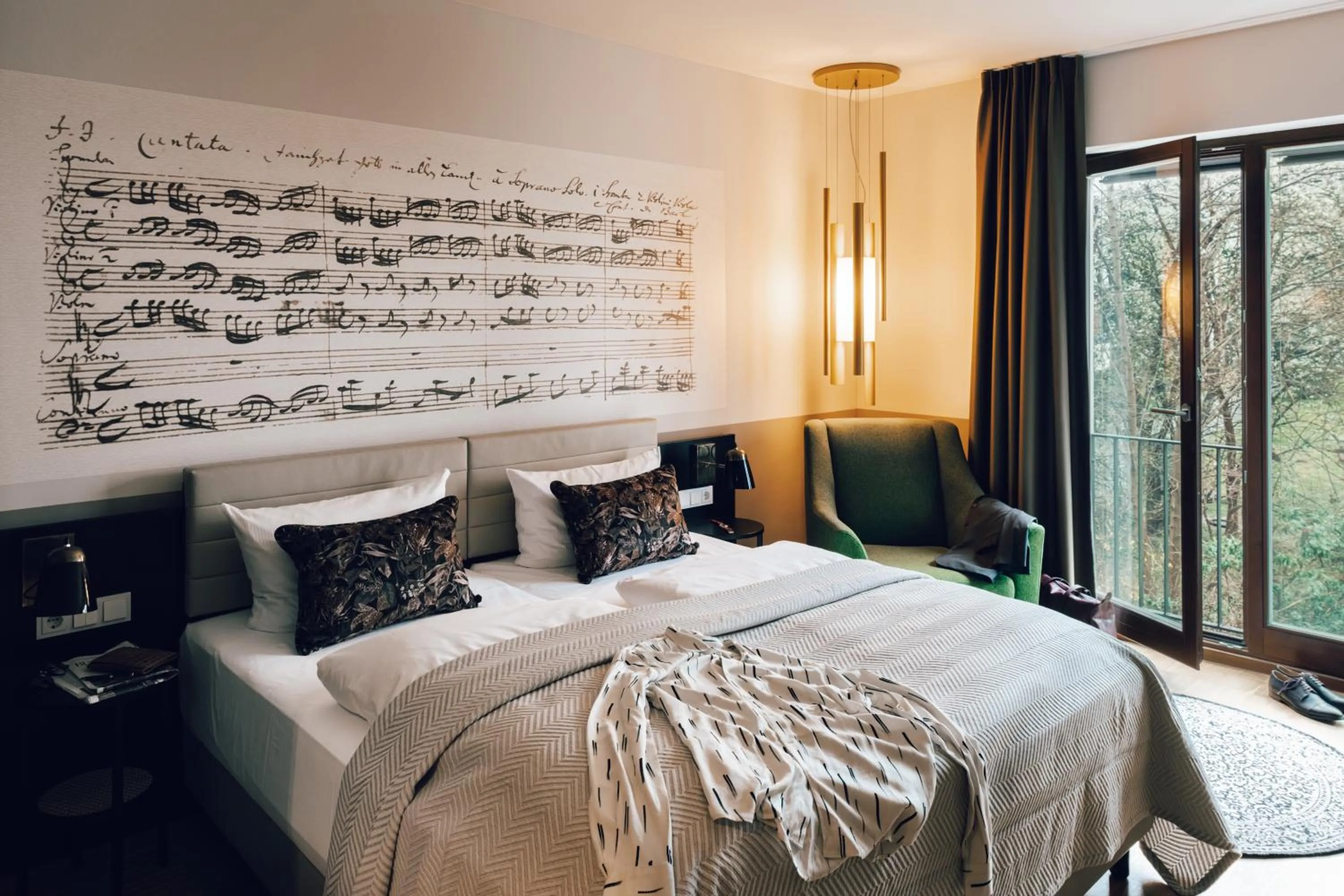 Bed in Townhouse Leipzig