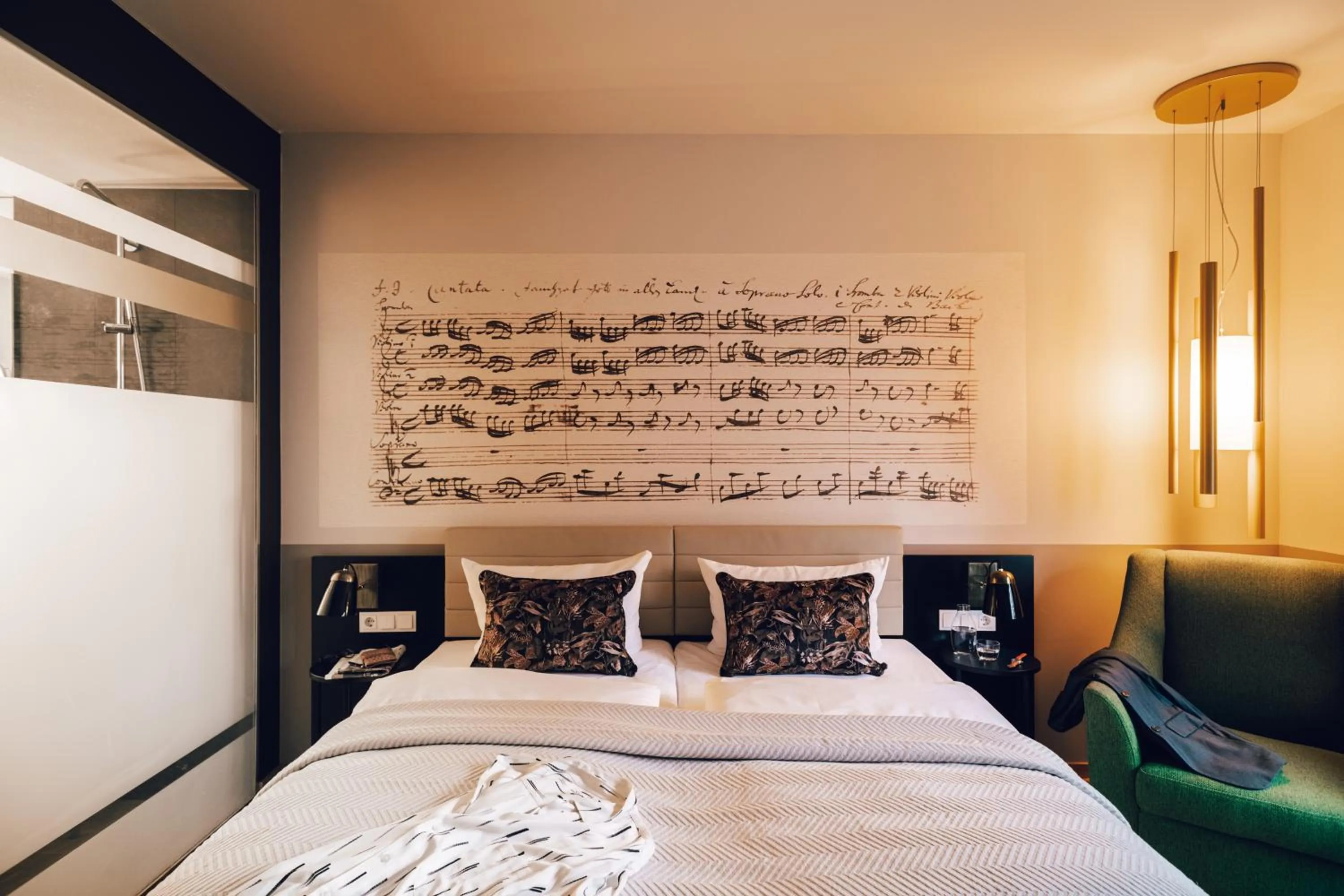 Bed in Townhouse Leipzig