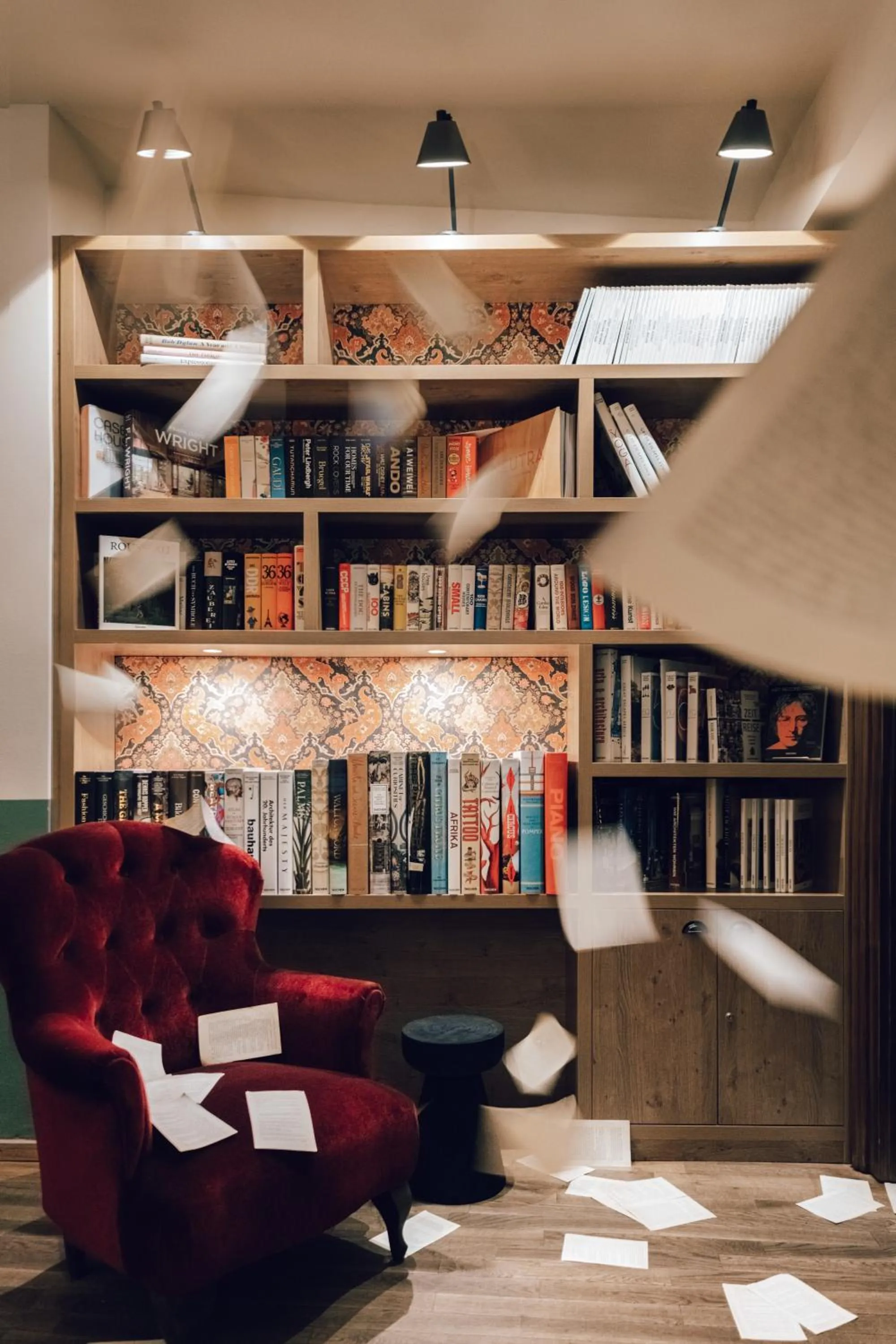 Library in Townhouse Leipzig