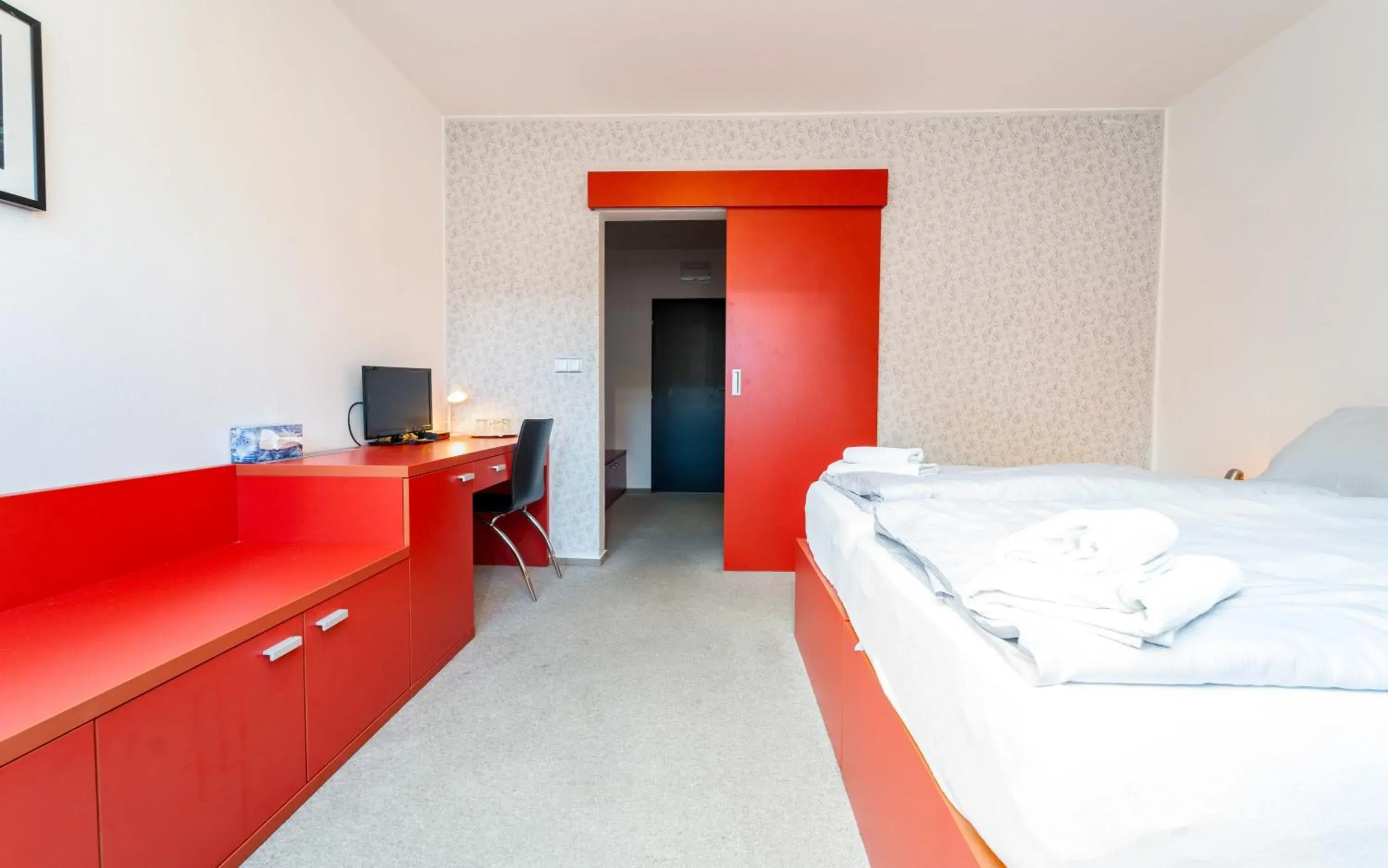 Triple Room with Balcony in Hotel U Tří volů Triple Room with Balcony in Hotel U Tří volů