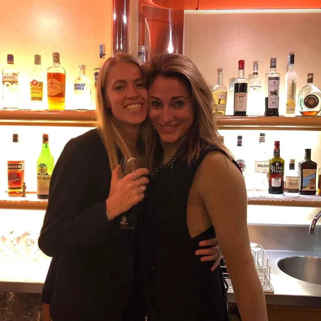 Lounge or bar in Hotel Genzianella