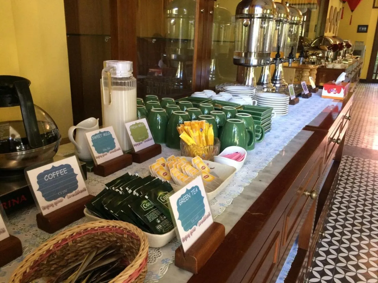 Breakfast in Vinh Hung Old Town Hotel