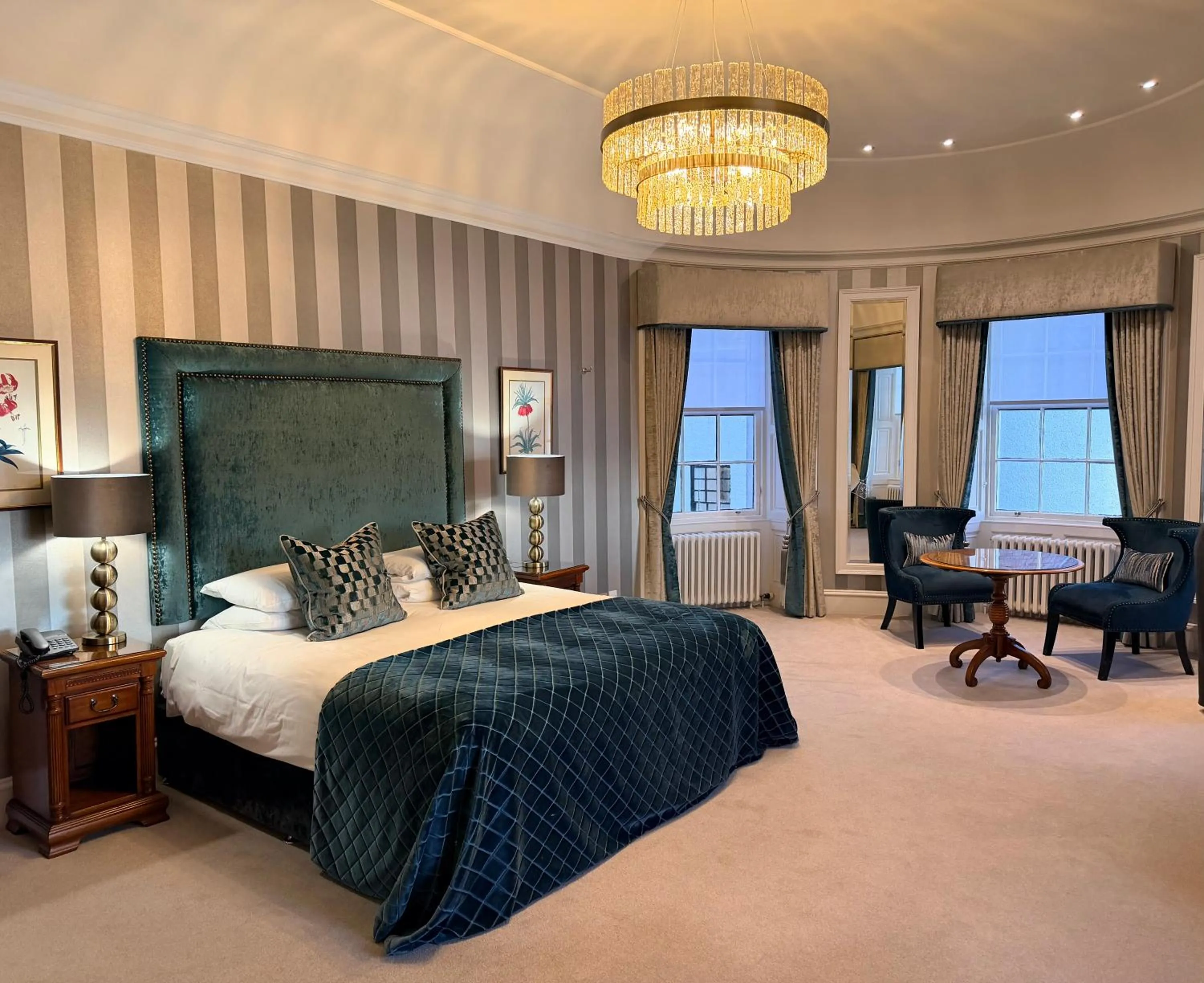 Bed in Maryculter House