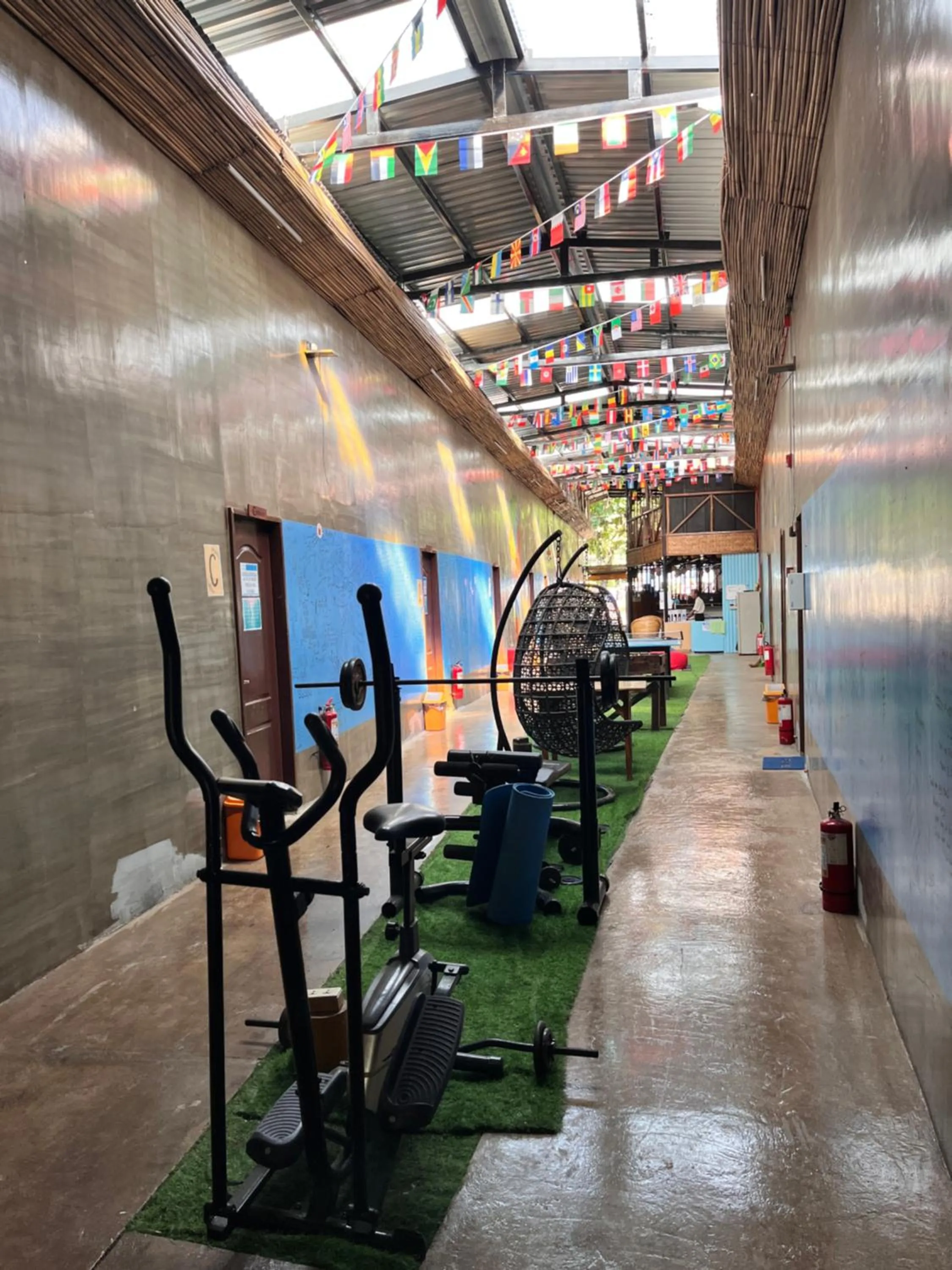 Property building in Big Paul Hostel