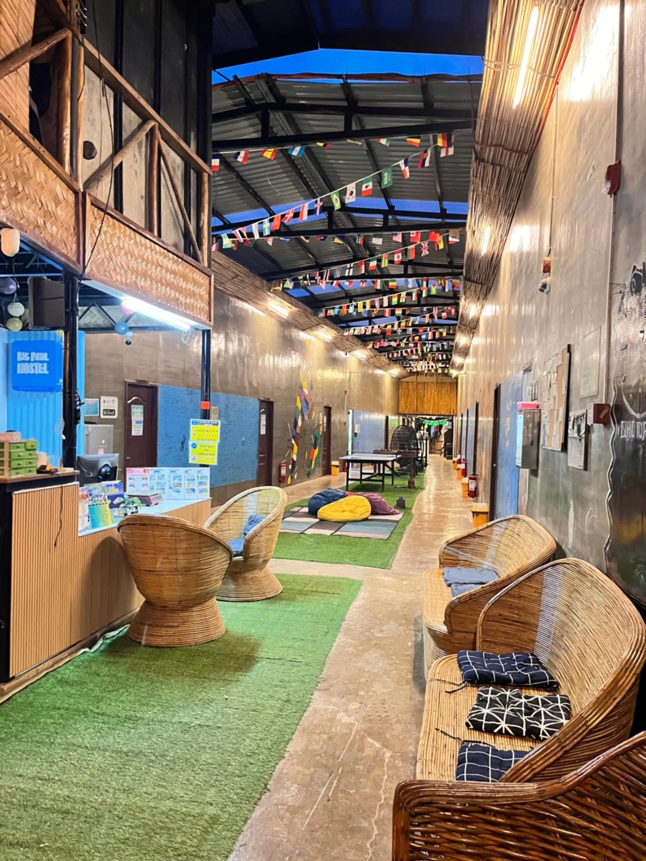 Property building in Big Paul Hostel