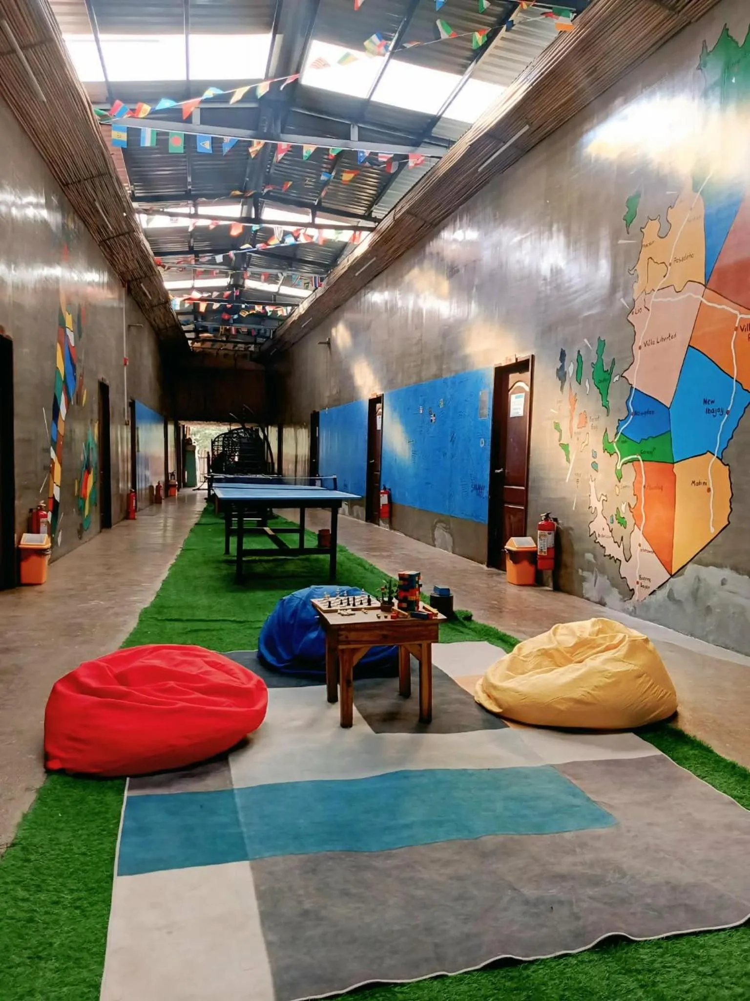 Property building in Big Paul Hostel