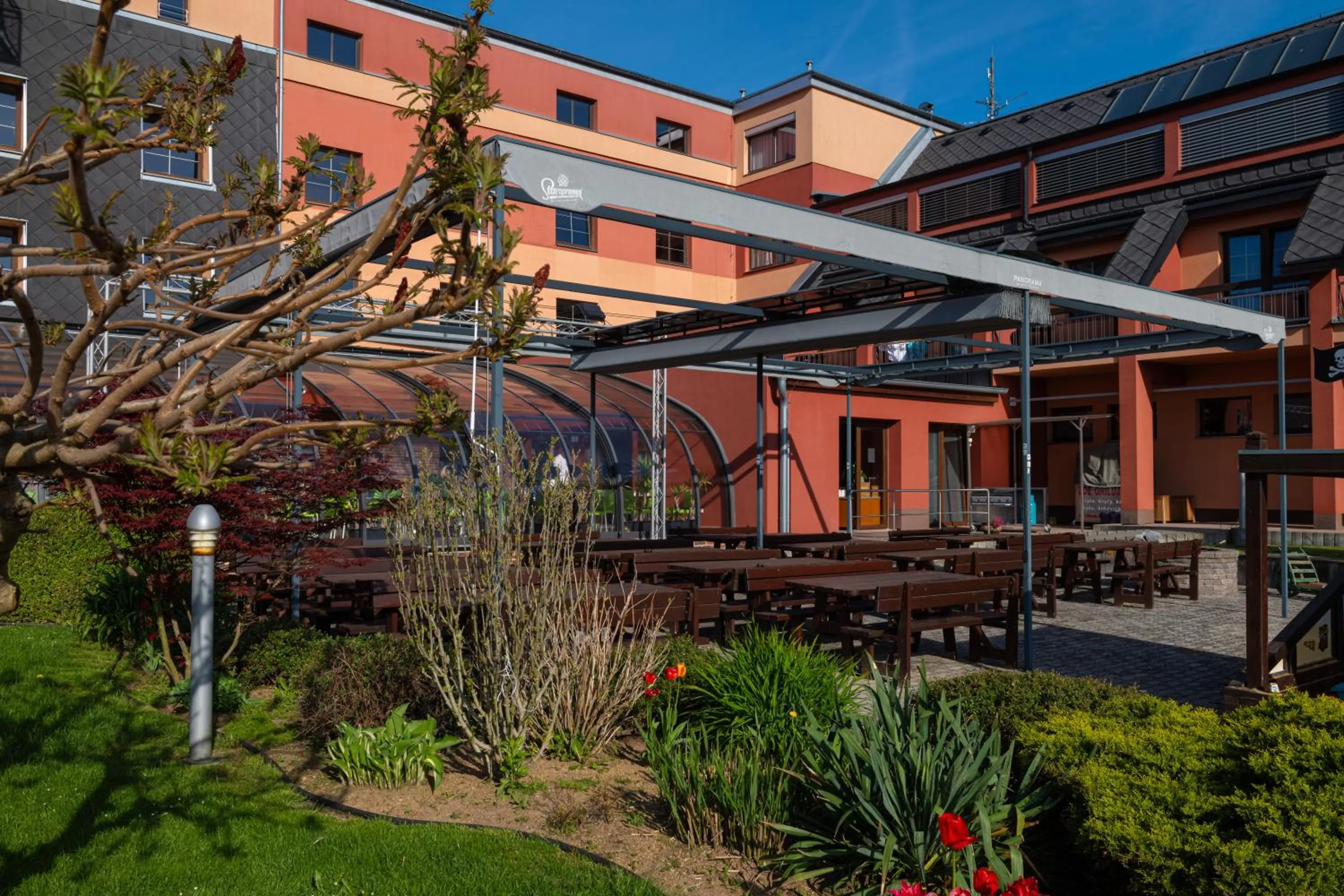 Seating area in OREA Resort Panorama Moravský kras