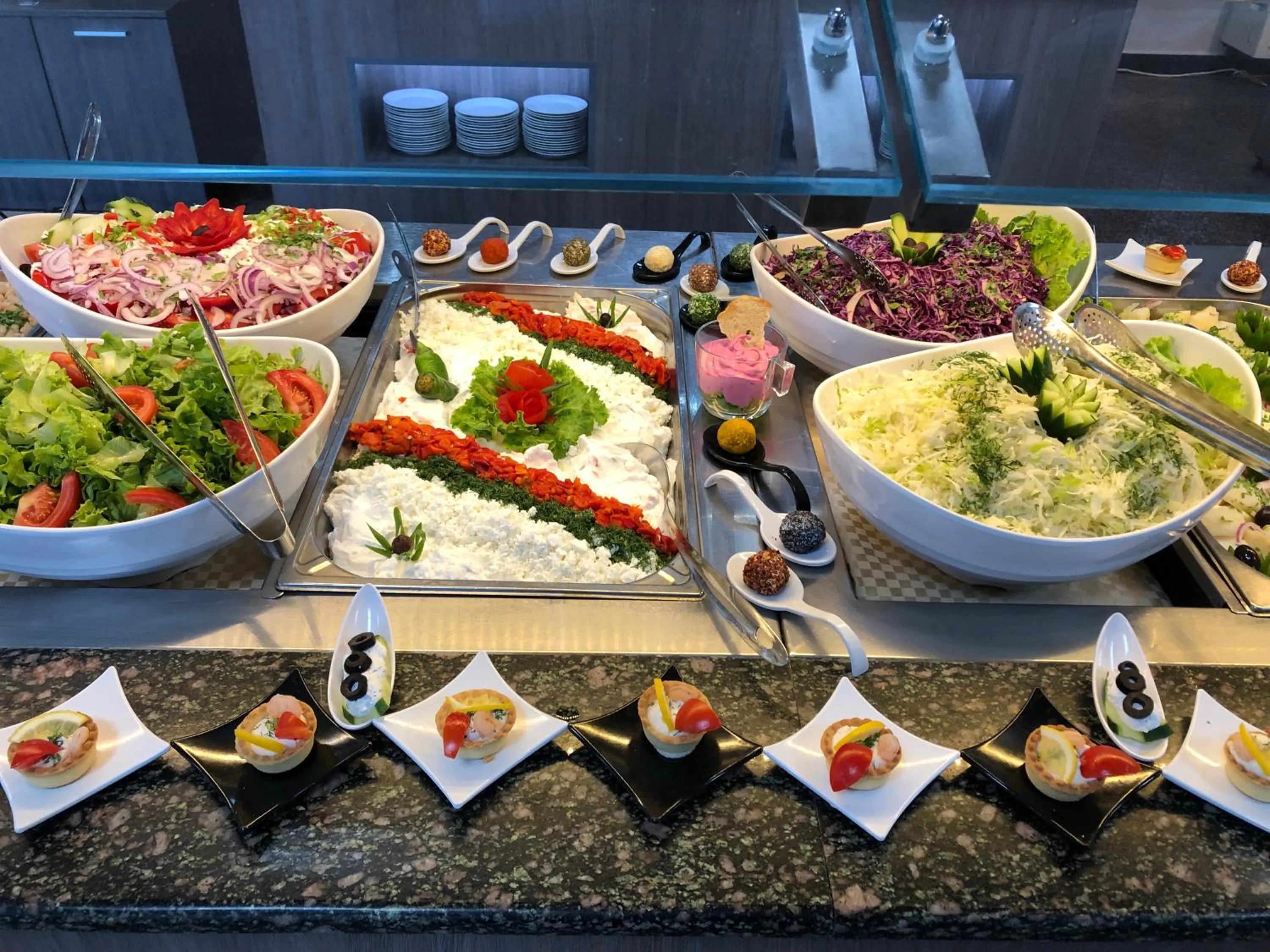 Food close-up in Villa Aurora