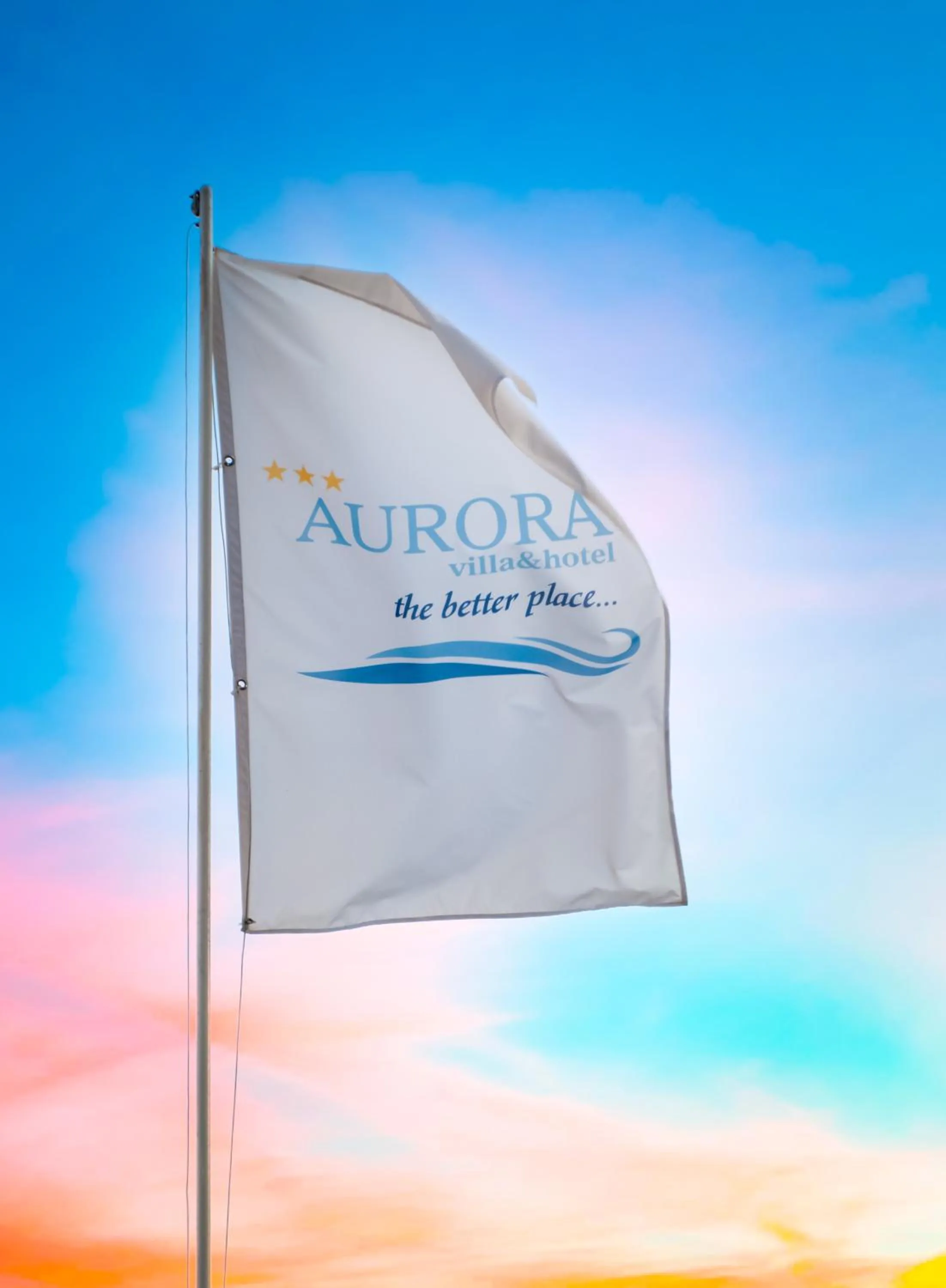 Sunset in Villa Aurora