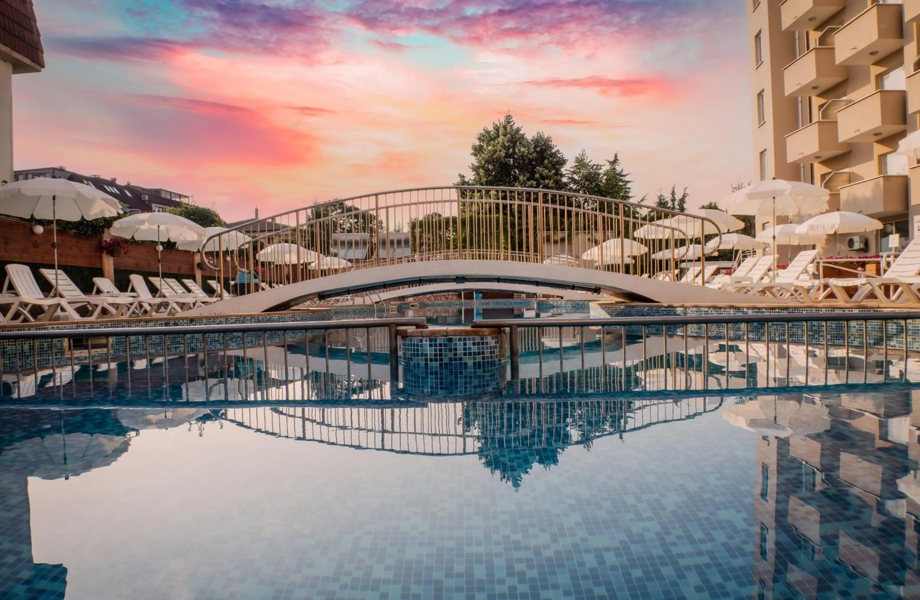 Swimming pool in Villa Aurora