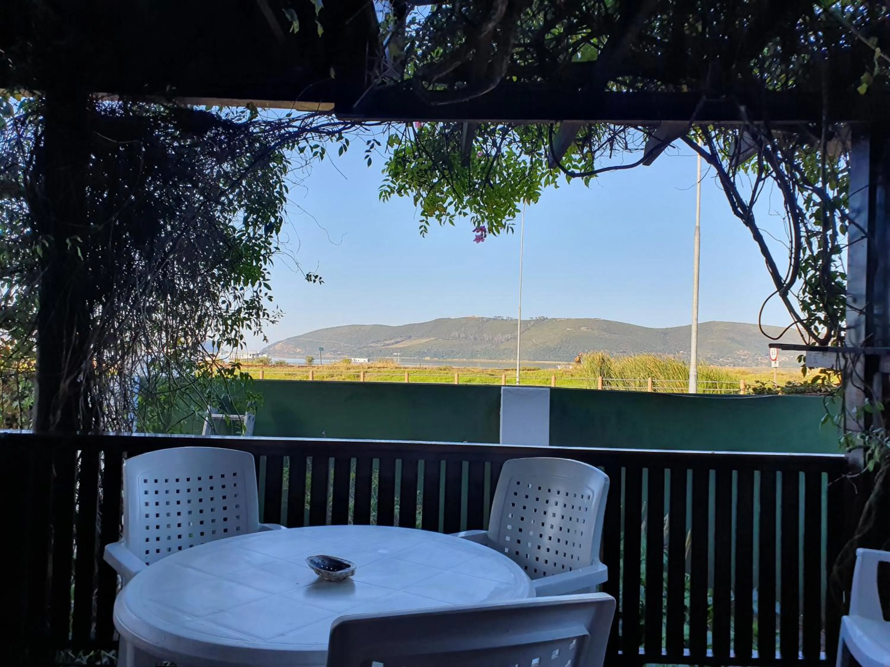 Patio in Lakeside Accommodation