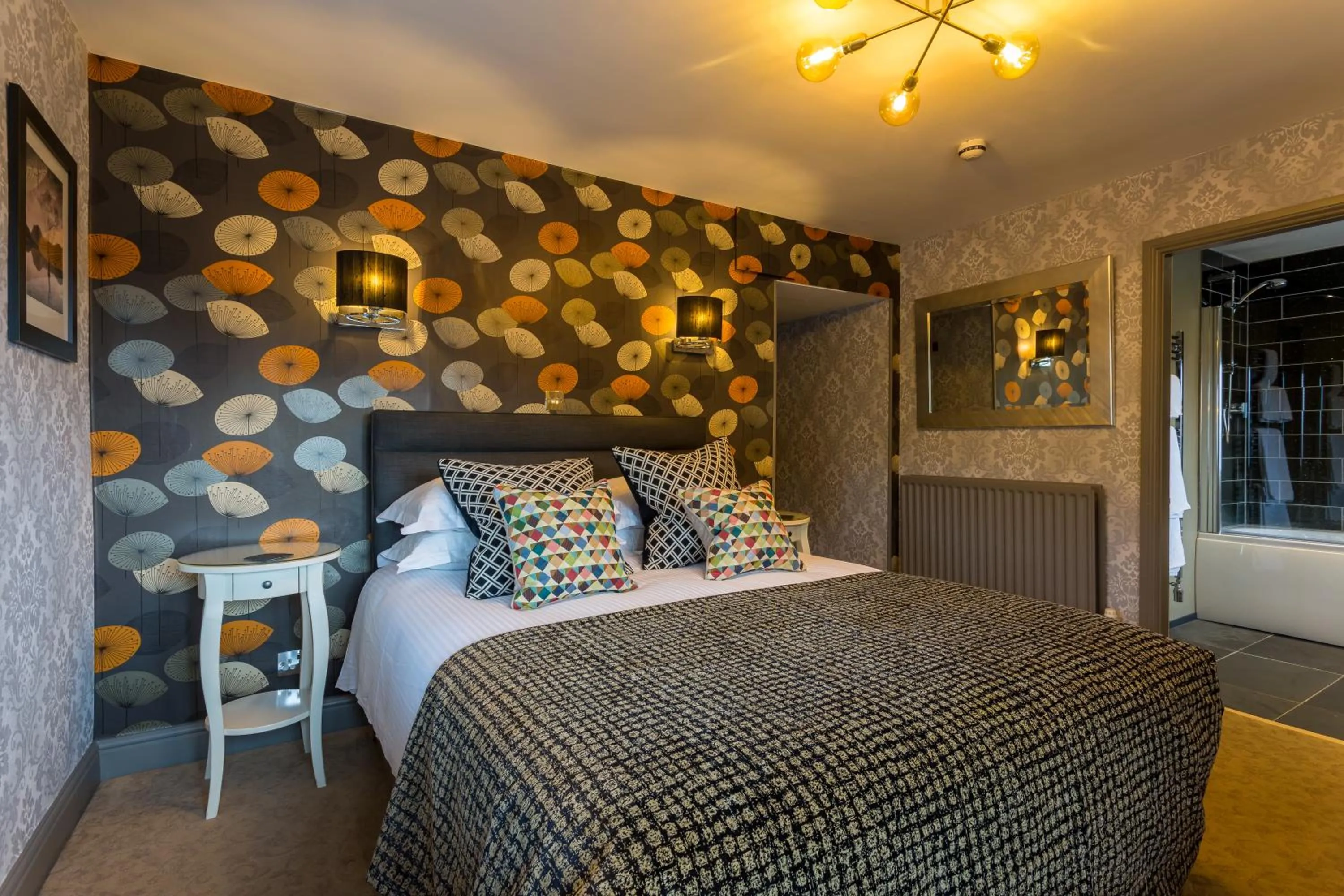 Bed in Jerichos Boutique Accommodation