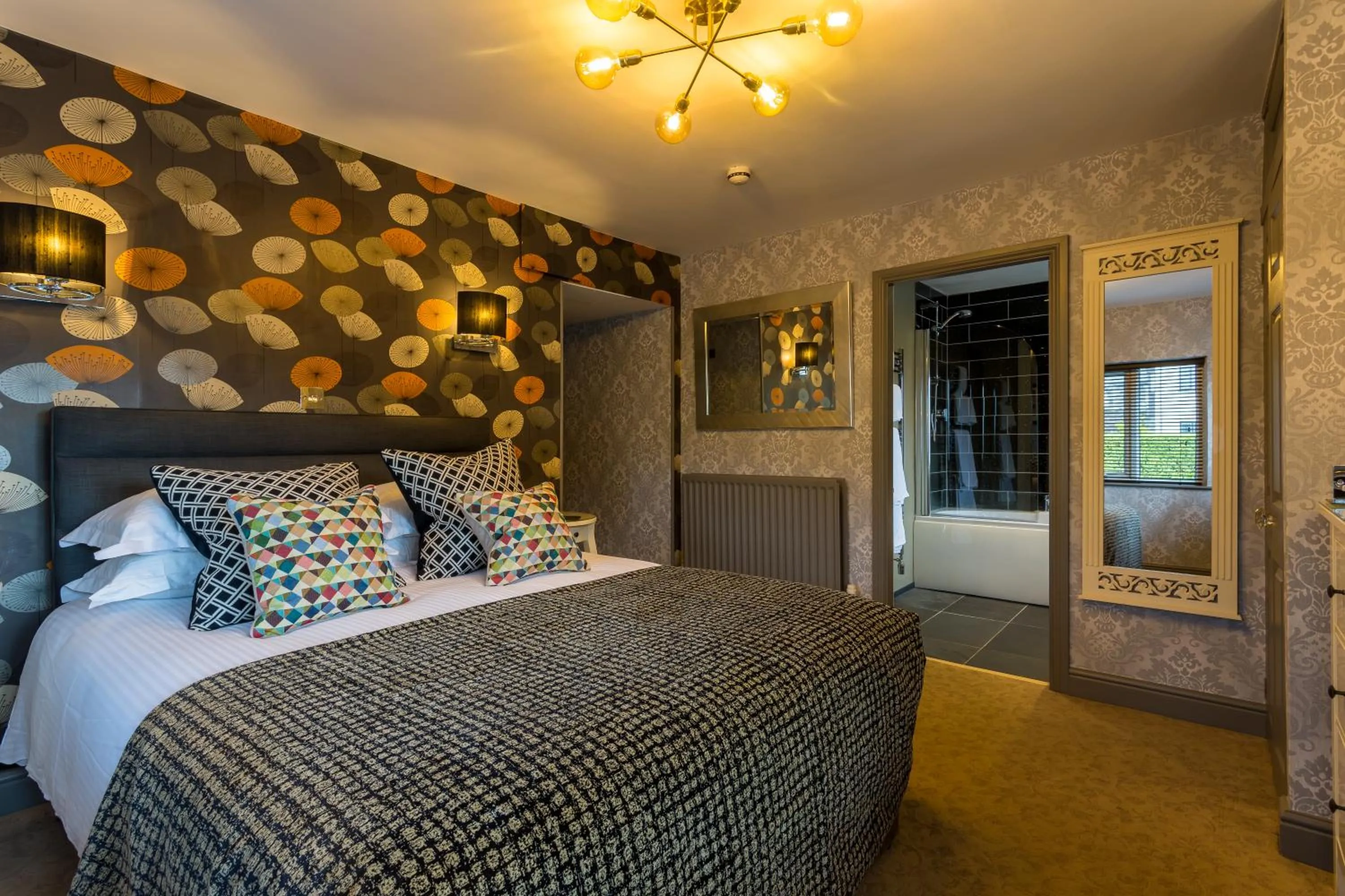 Bed in Jerichos Boutique Accommodation