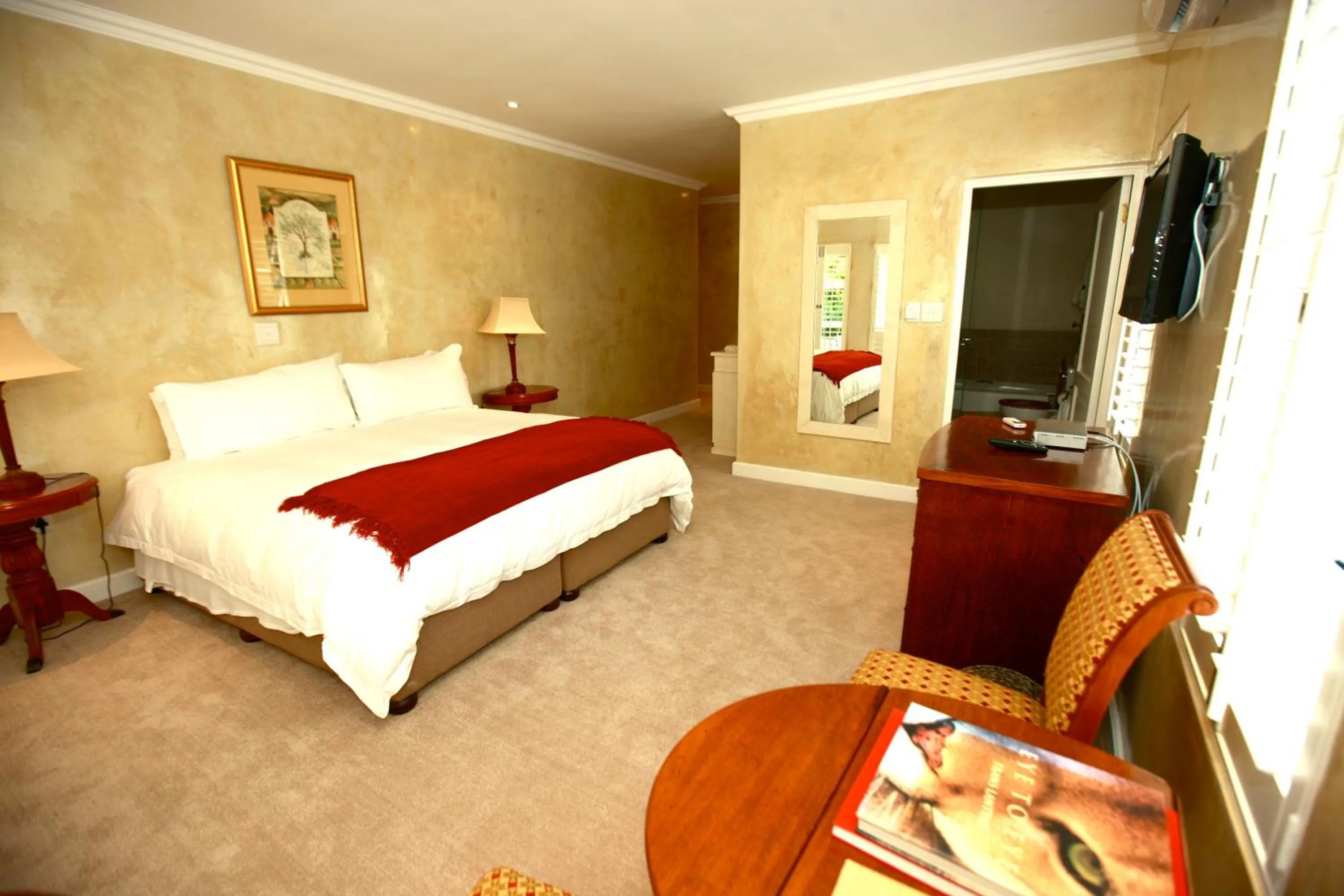 Bed in Leighwood Lodge