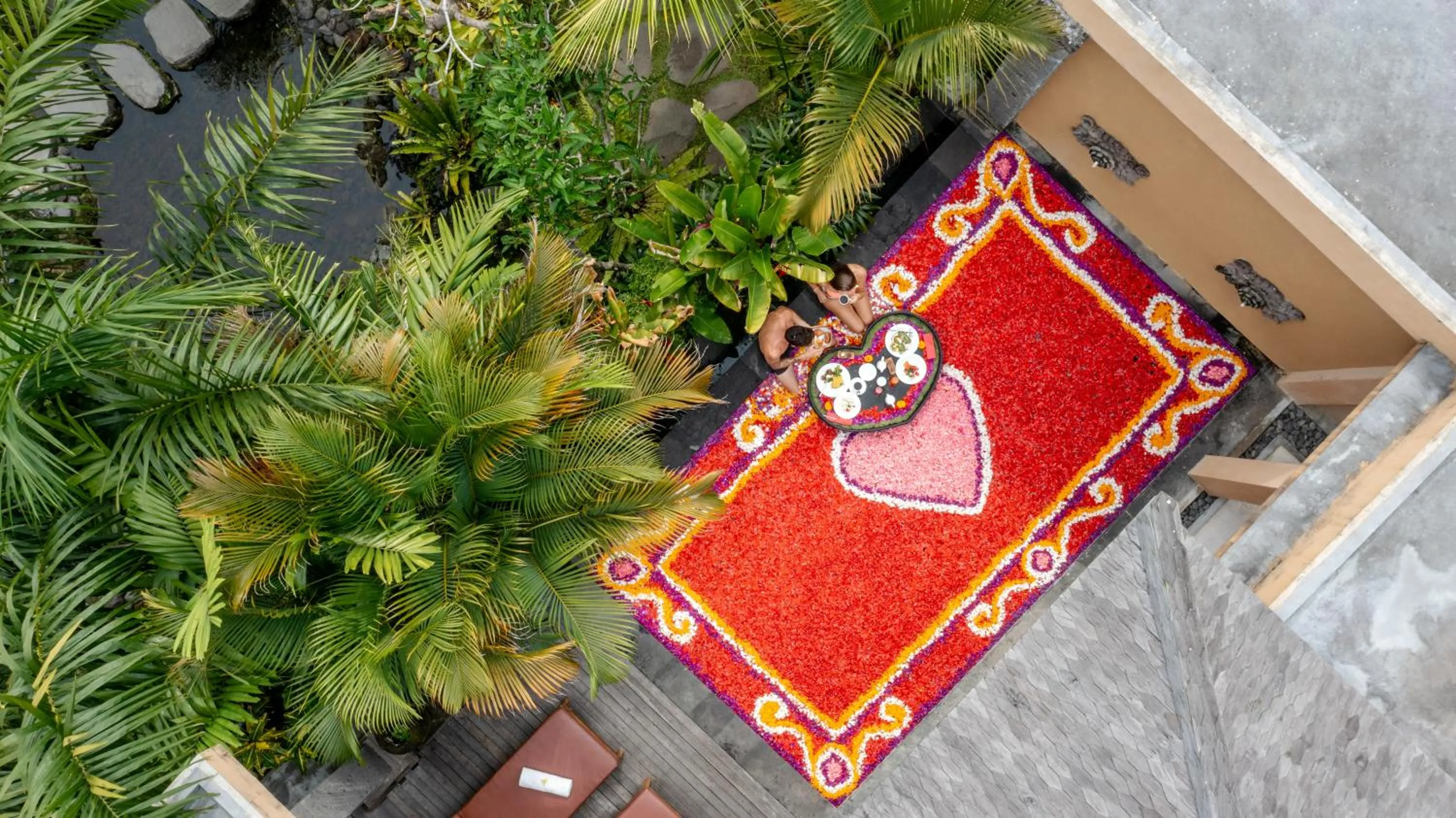 Patio in The Sankara Suites and Villas